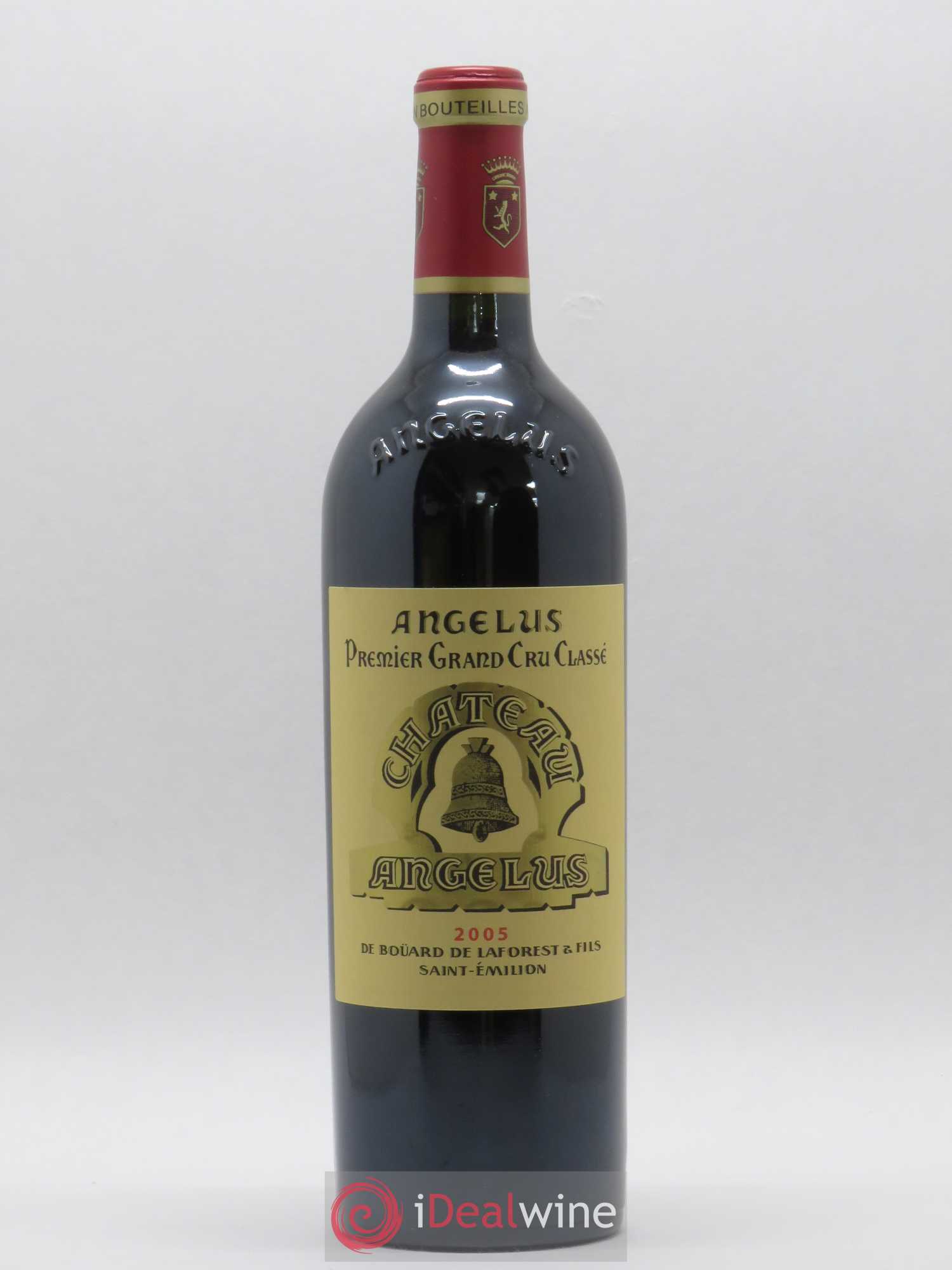 Château Angélus 1er Grand Cru Classé A 2005 - Lot de 1 bouteille - 0