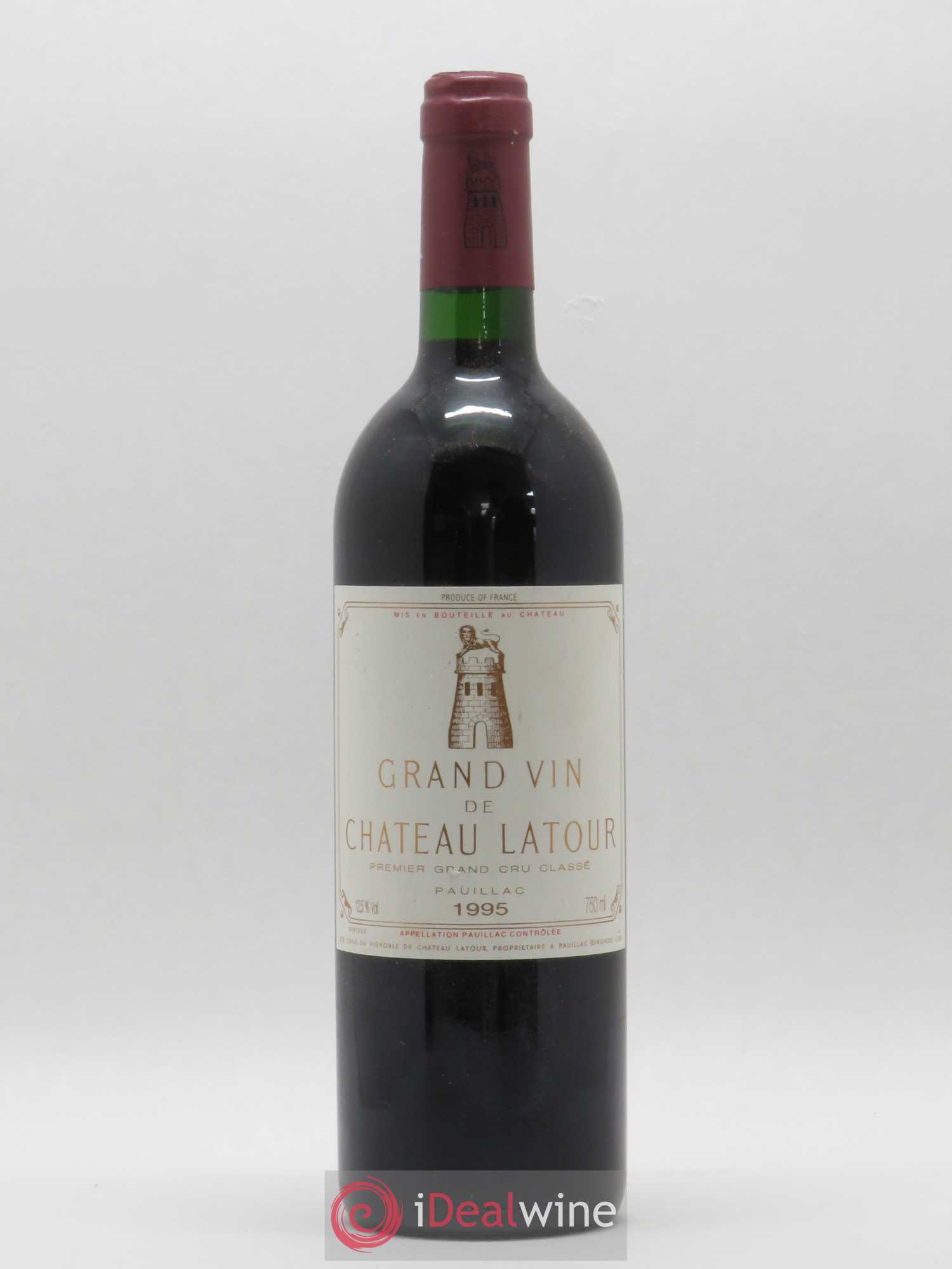 Château Latour 1er Grand Cru Classé 1995 - Lot de 1 bouteille - 0
