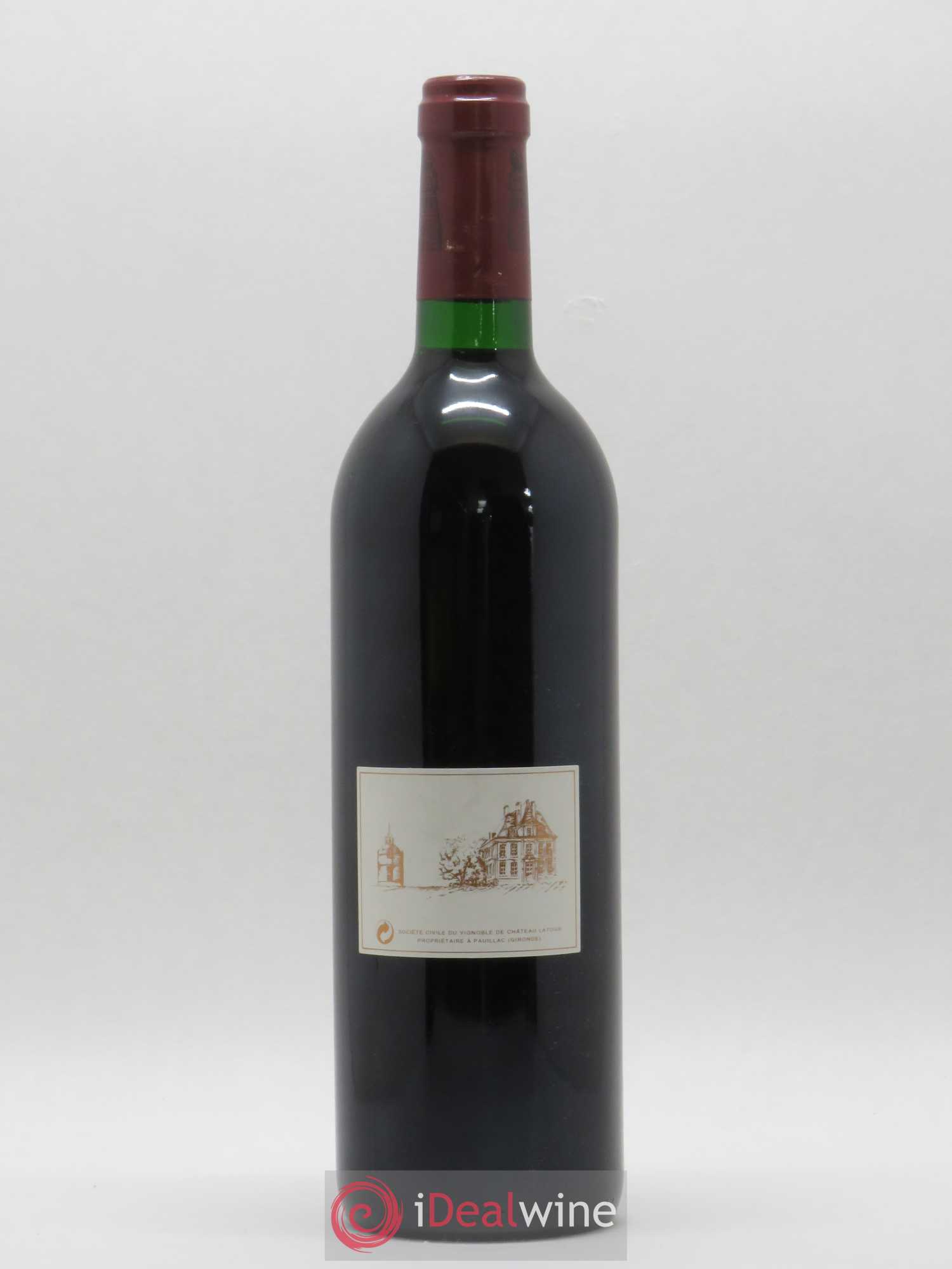 Château Latour 1er Grand Cru Classé 1996 - Lot de 1 bouteille - 1