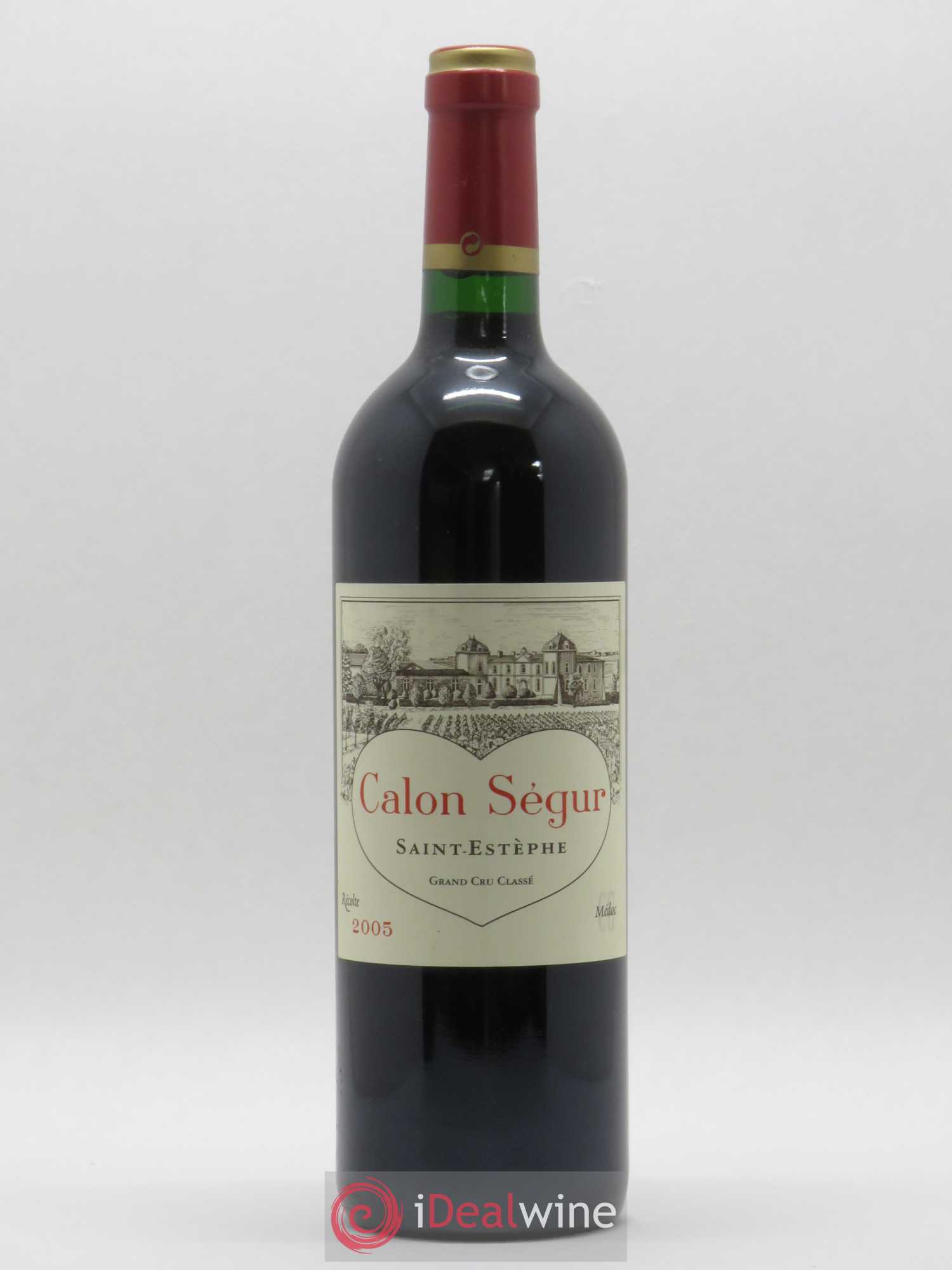 Château Calon Ségur 3ème Grand Cru Classé 2005 - Lot de 1 bouteille - 0