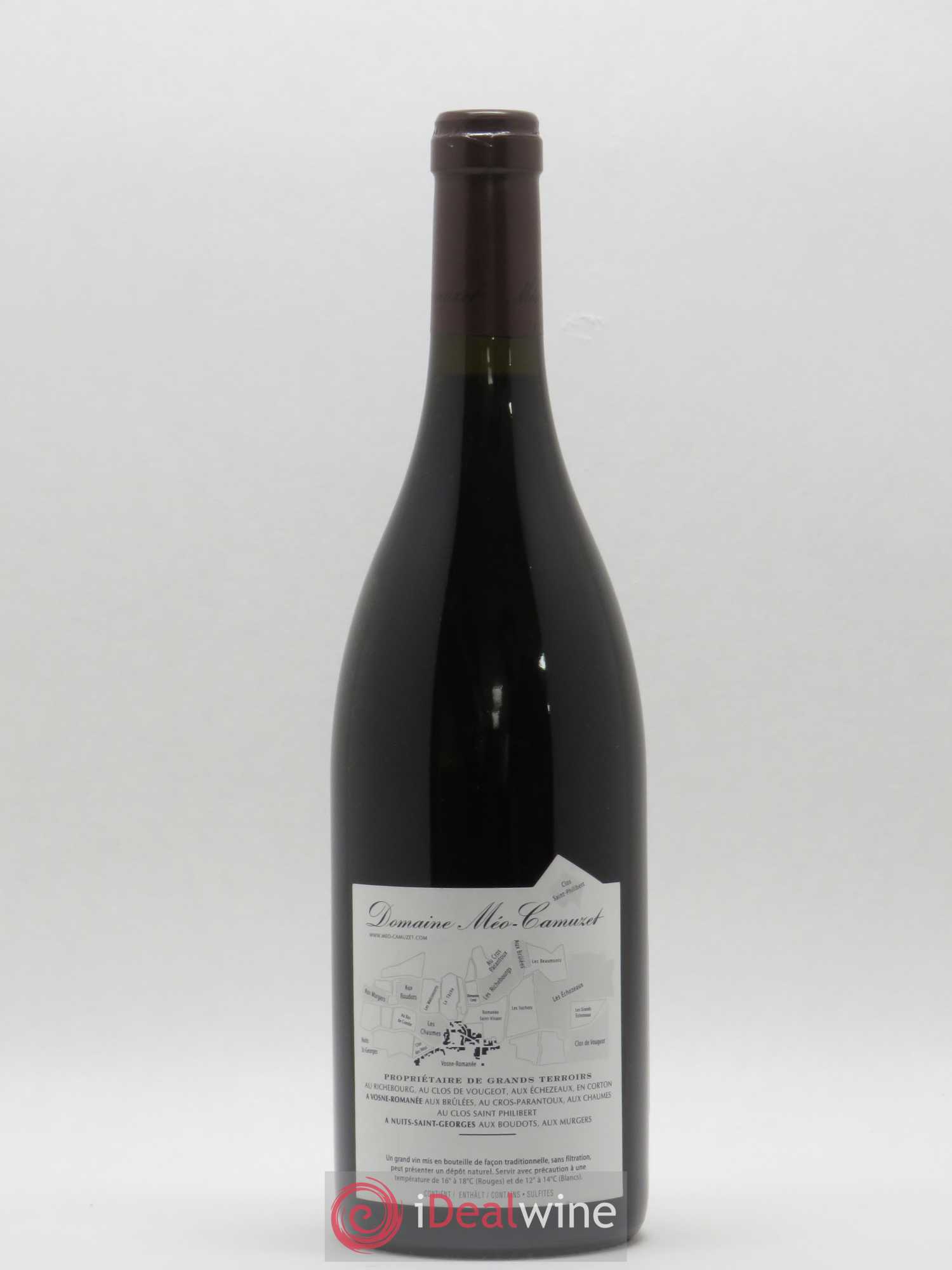 Vosne-Romanée 1er Cru Les Chaumes Méo-Camuzet (Domaine) 2012 - Lot de 1 bouteille - 1