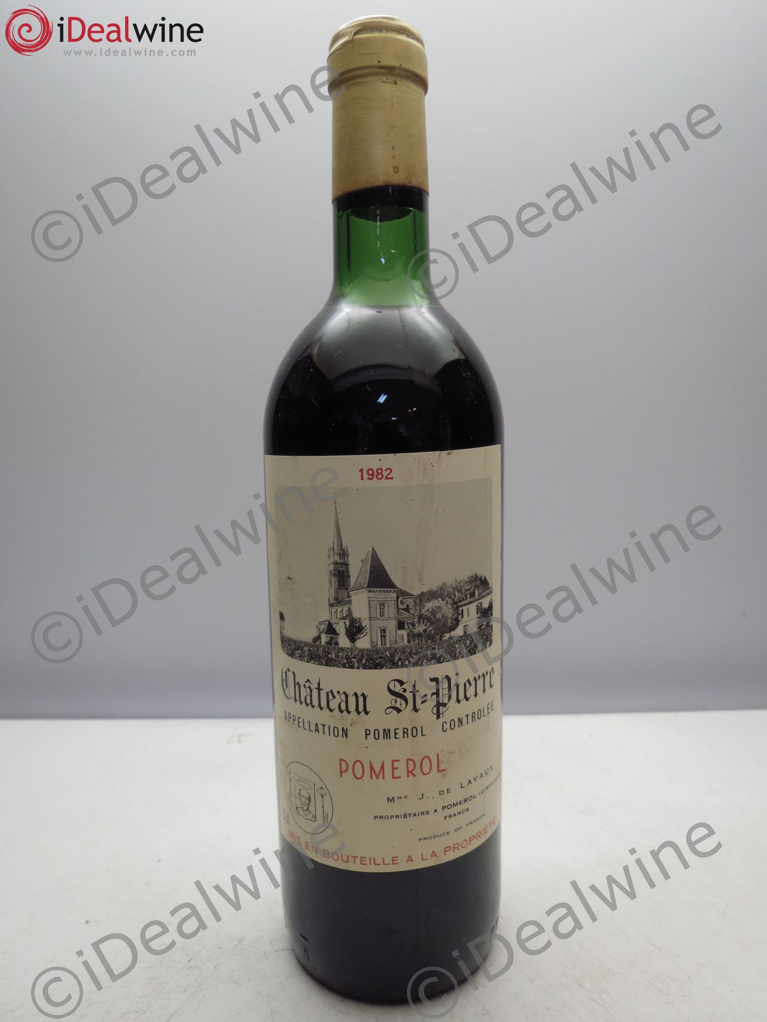 Château Saint-Pierre 1982 - Lot de 6 bouteilles - 0