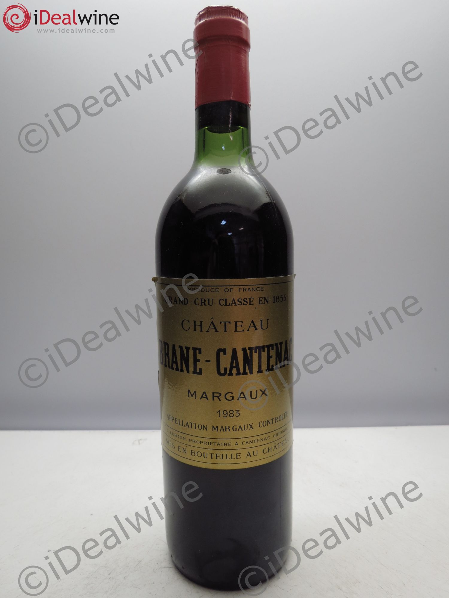 Château Brane Cantenac 2ème Grand Cru Classé 1983 - Lot de 6 bouteilles - 0