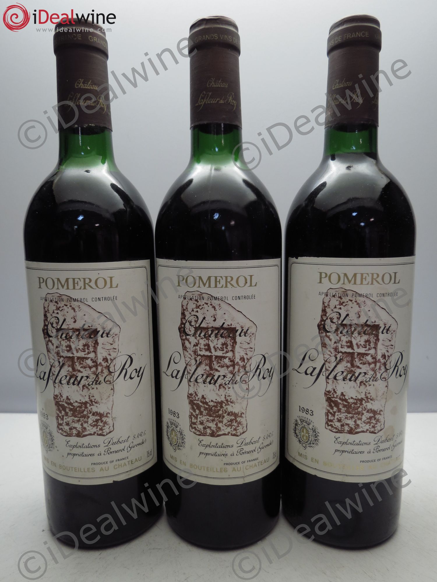 Lafleur du Roy 1983 - Lot de 3 bouteilles - 0