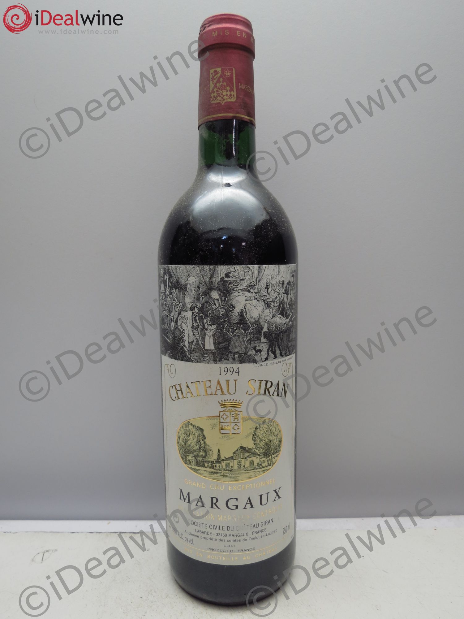 Château Siran 1994 - Lot de 1 bouteille - 0