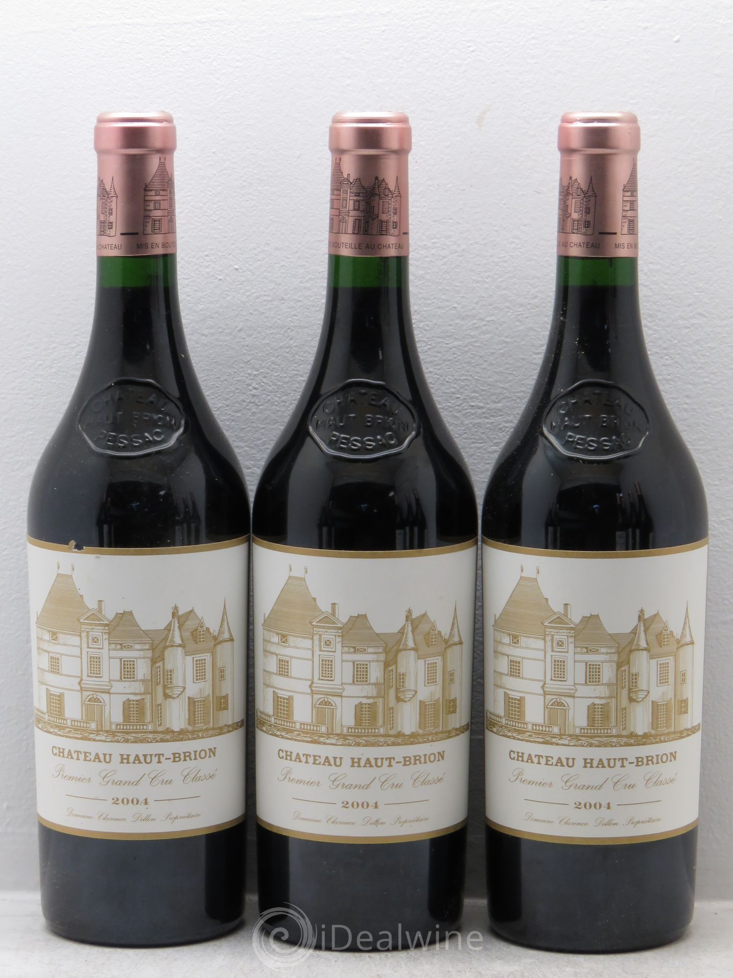 Château Haut Brion 1er Grand Cru Classé 2004 - Lot de 12 bouteilles - 2