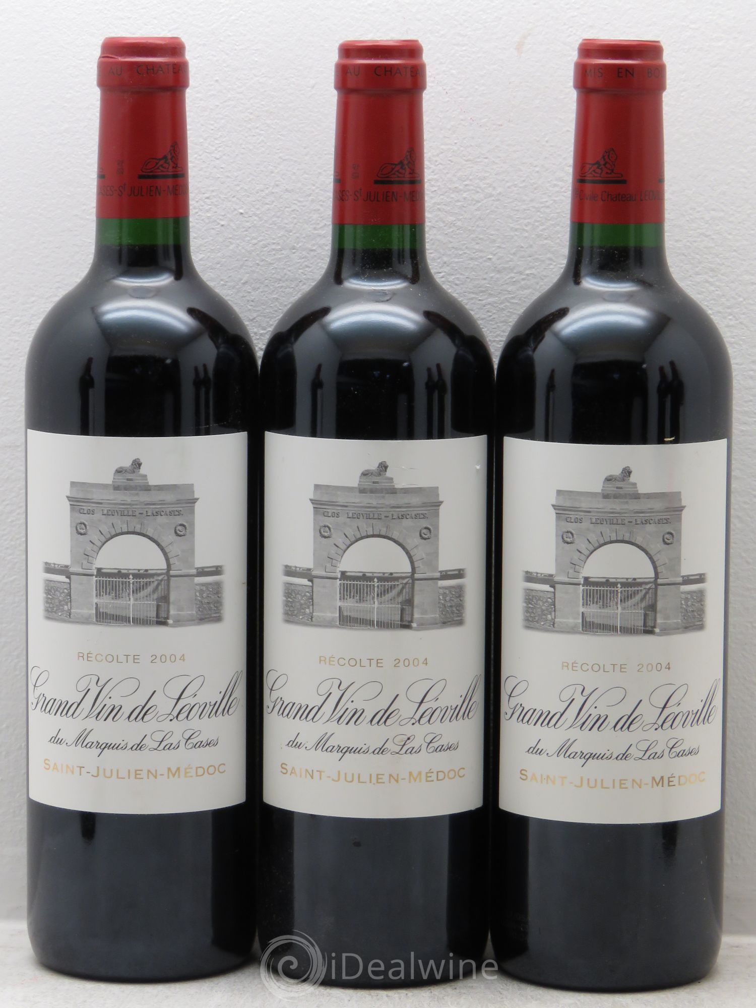 Château Léoville Las Cases 2ème Grand Cru Classé 2004 - Lot de 12 bouteilles - 3