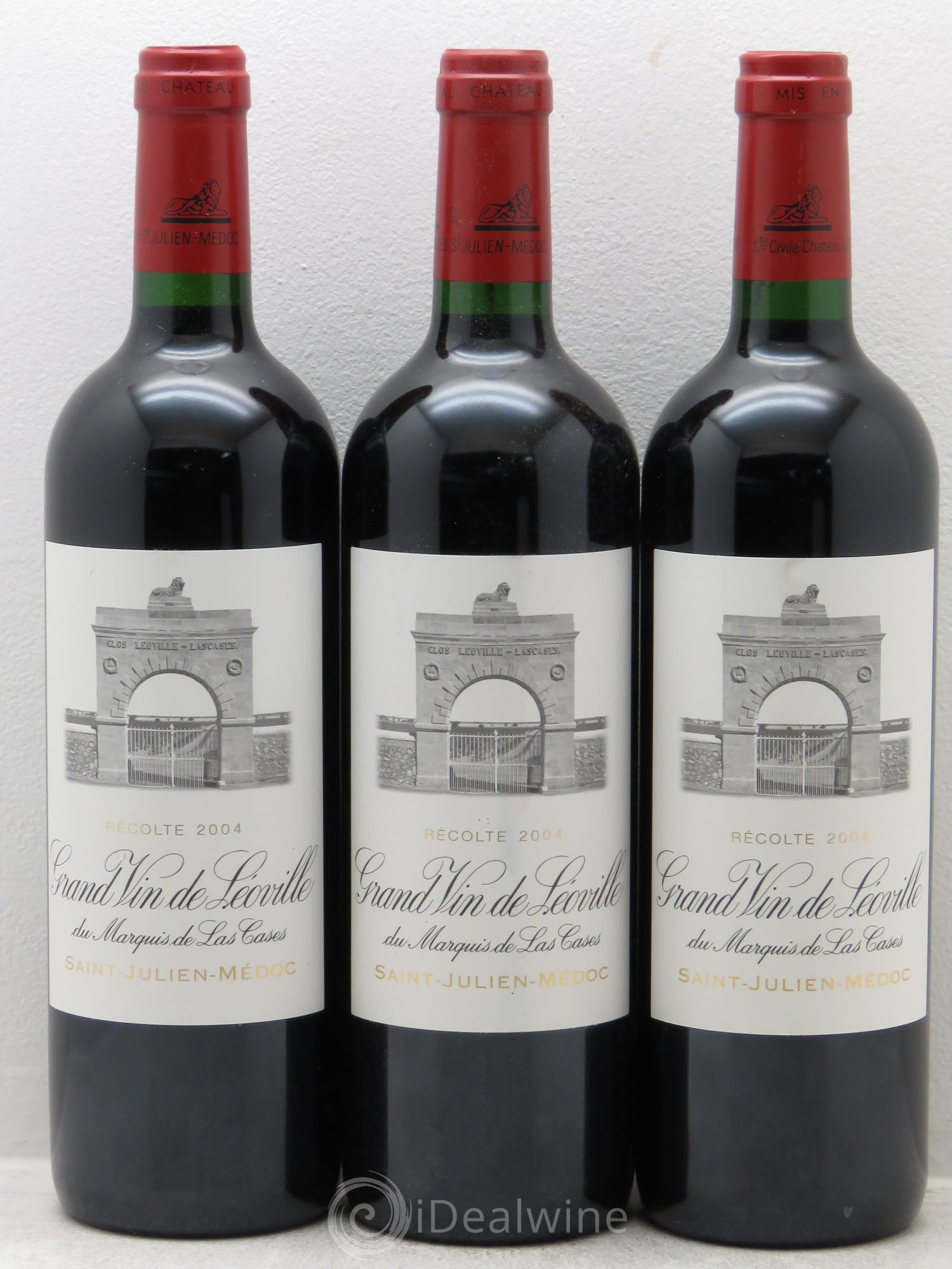 Château Léoville Las Cases 2ème Grand Cru Classé 2004 - Lot de 12 bouteilles - 4