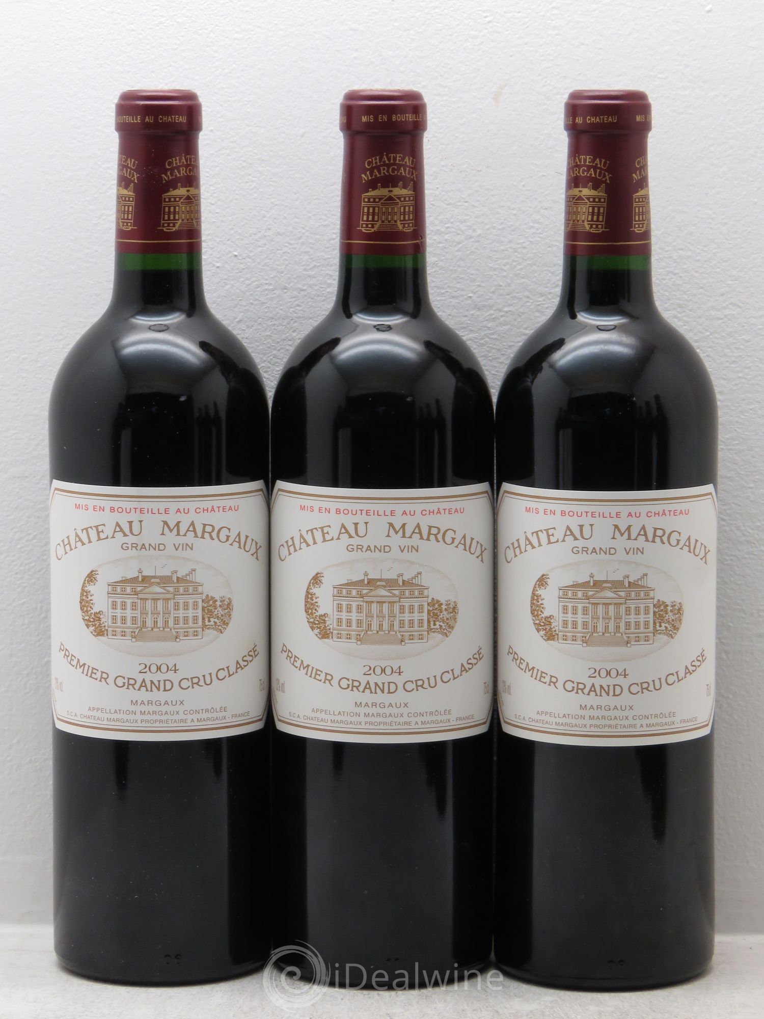 Château Margaux 1er Grand Cru Classé 2004 - Lot de 12 bouteilles - 2