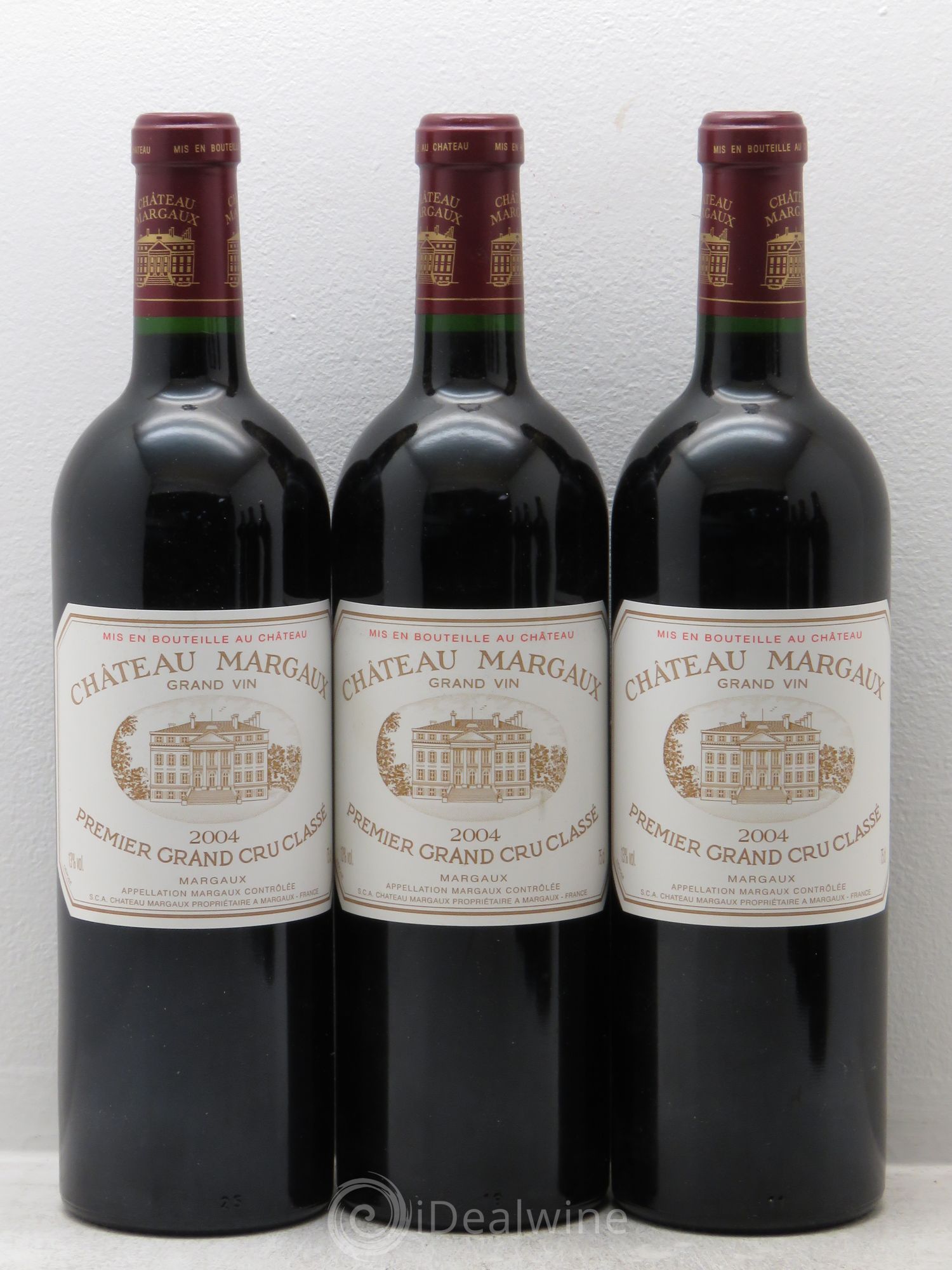 Château Margaux 1er Grand Cru Classé 2004 - Lot de 12 bouteilles - 3