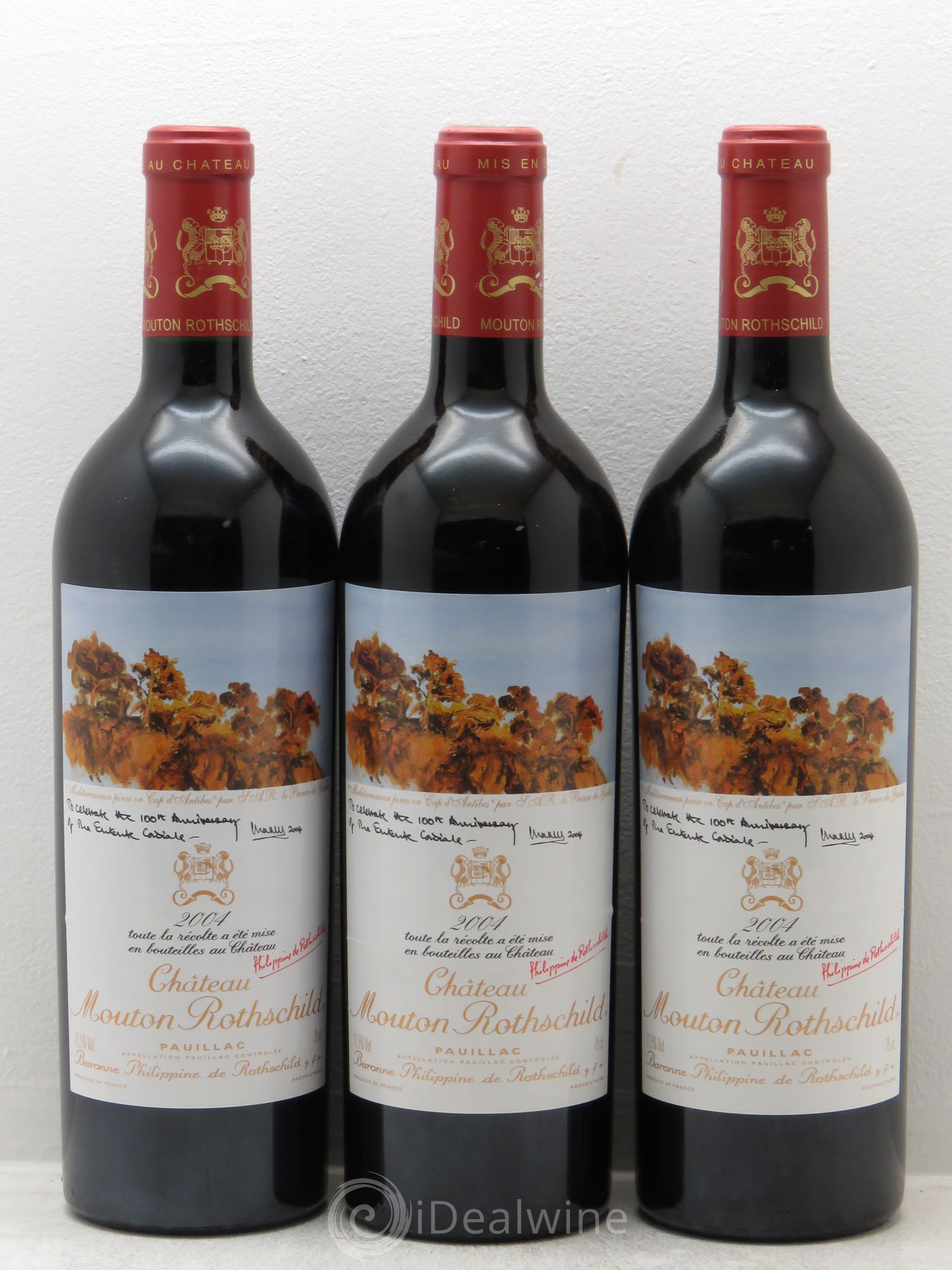 Château Mouton Rothschild 1er Grand Cru Classé 2004 - Lot de 12 bouteilles - 4