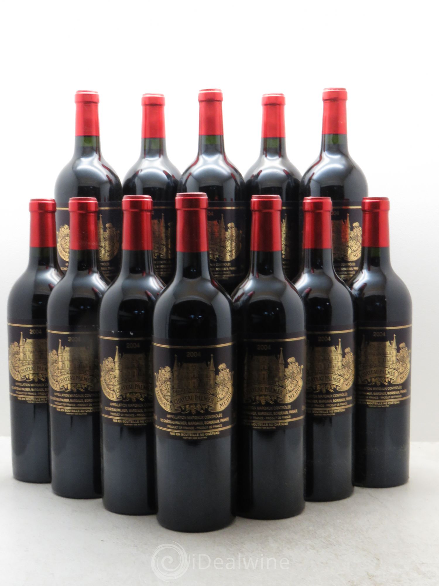 Château Palmer 3ème Grand Cru Classé 2004 - Lot de 12 bouteilles - 0