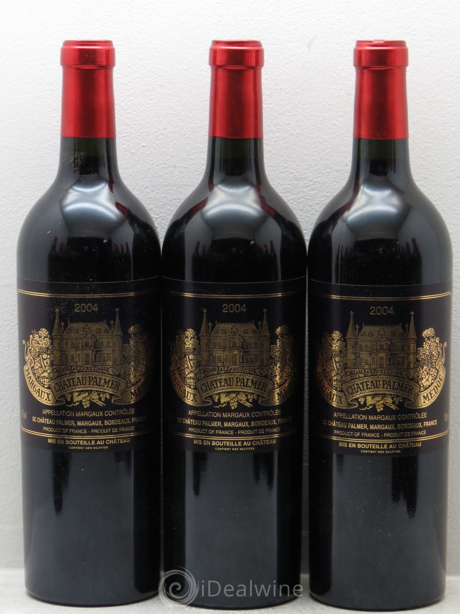 Château Palmer 3ème Grand Cru Classé 2004 - Lot de 12 bouteilles - 1
