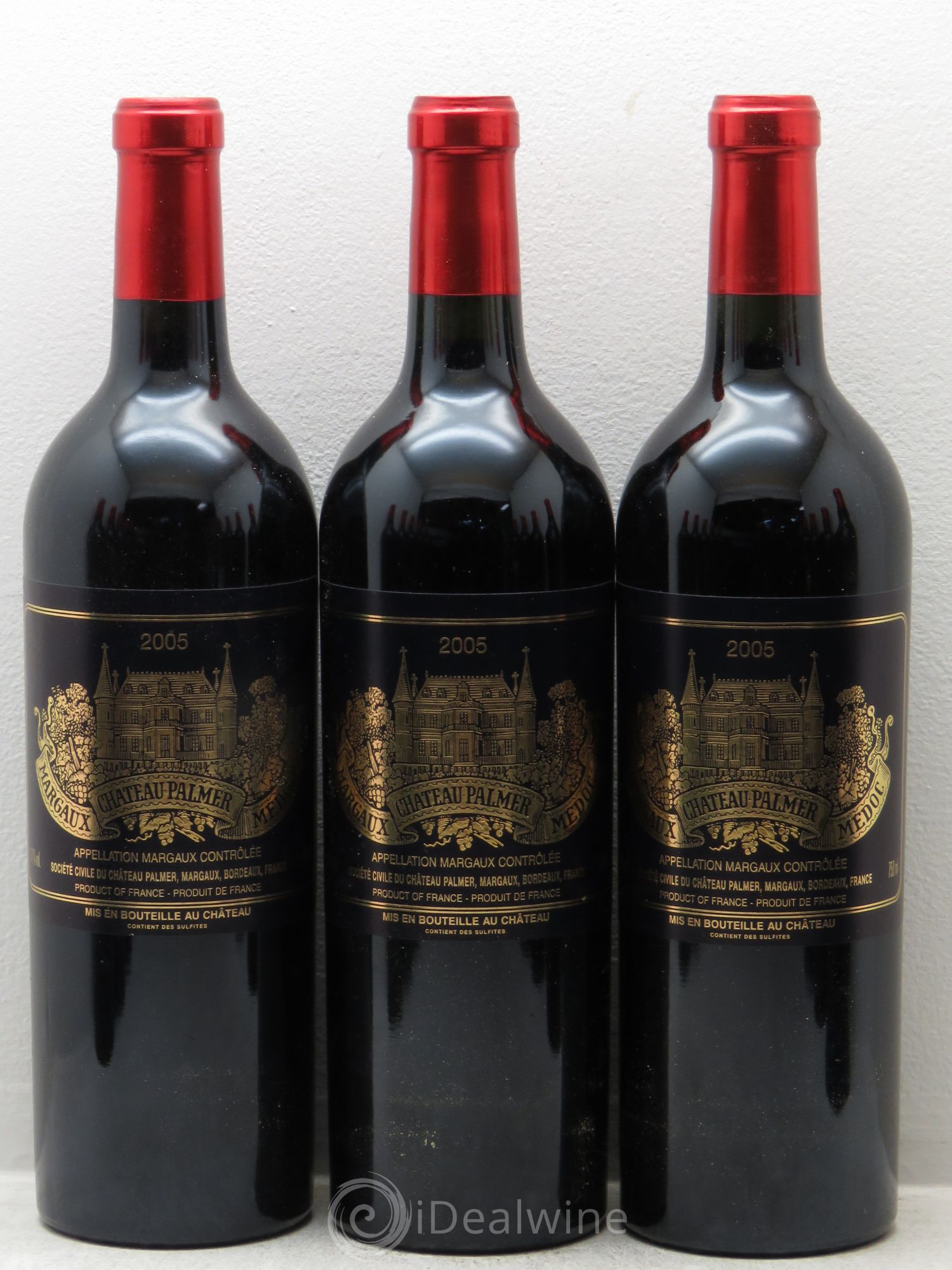 Château Palmer 3ème Grand Cru Classé 2005 - Lot de 12 bouteilles - 1