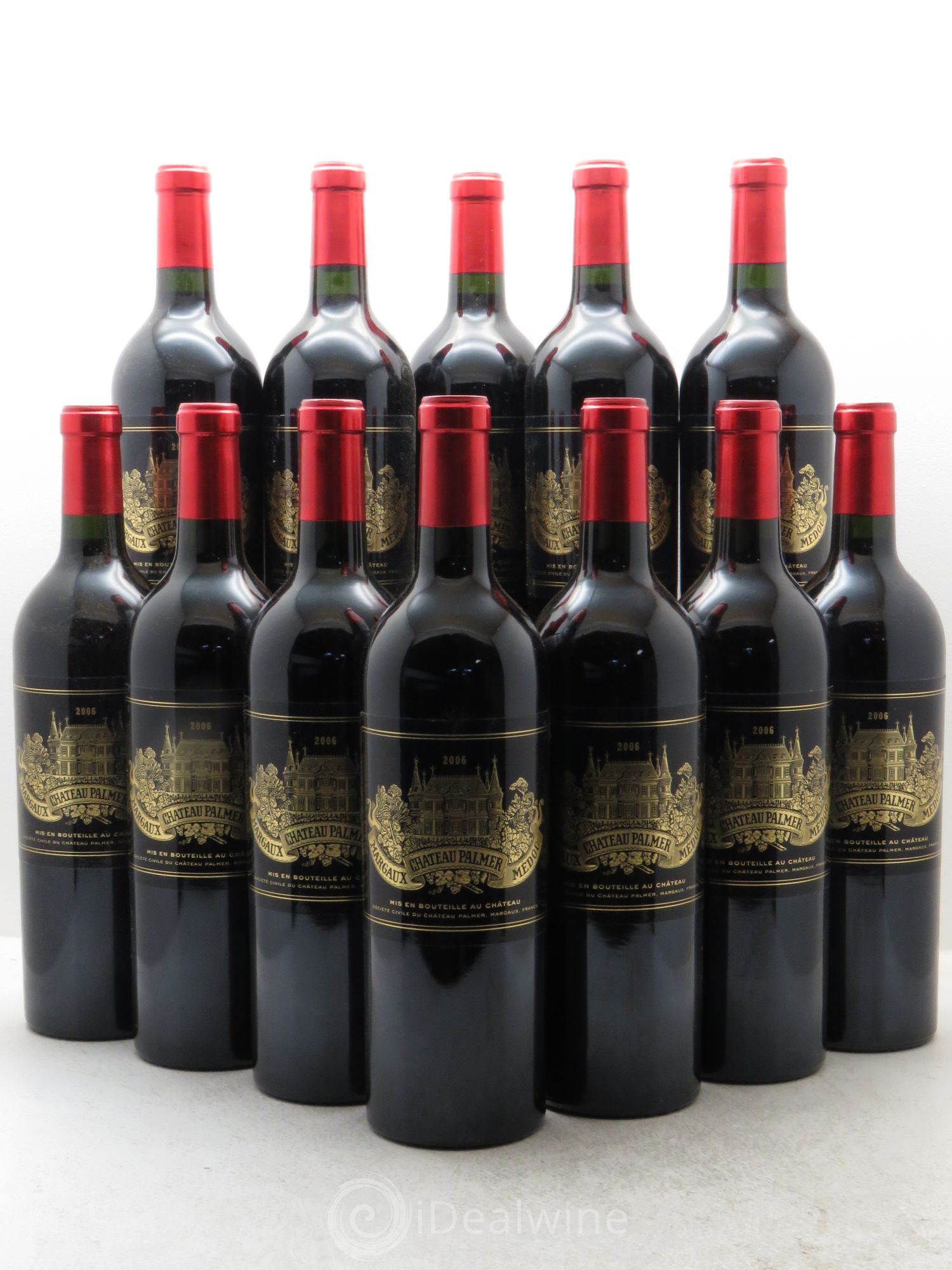 Château Palmer 3ème Grand Cru Classé 2006 - Lot de 12 bouteilles - 0