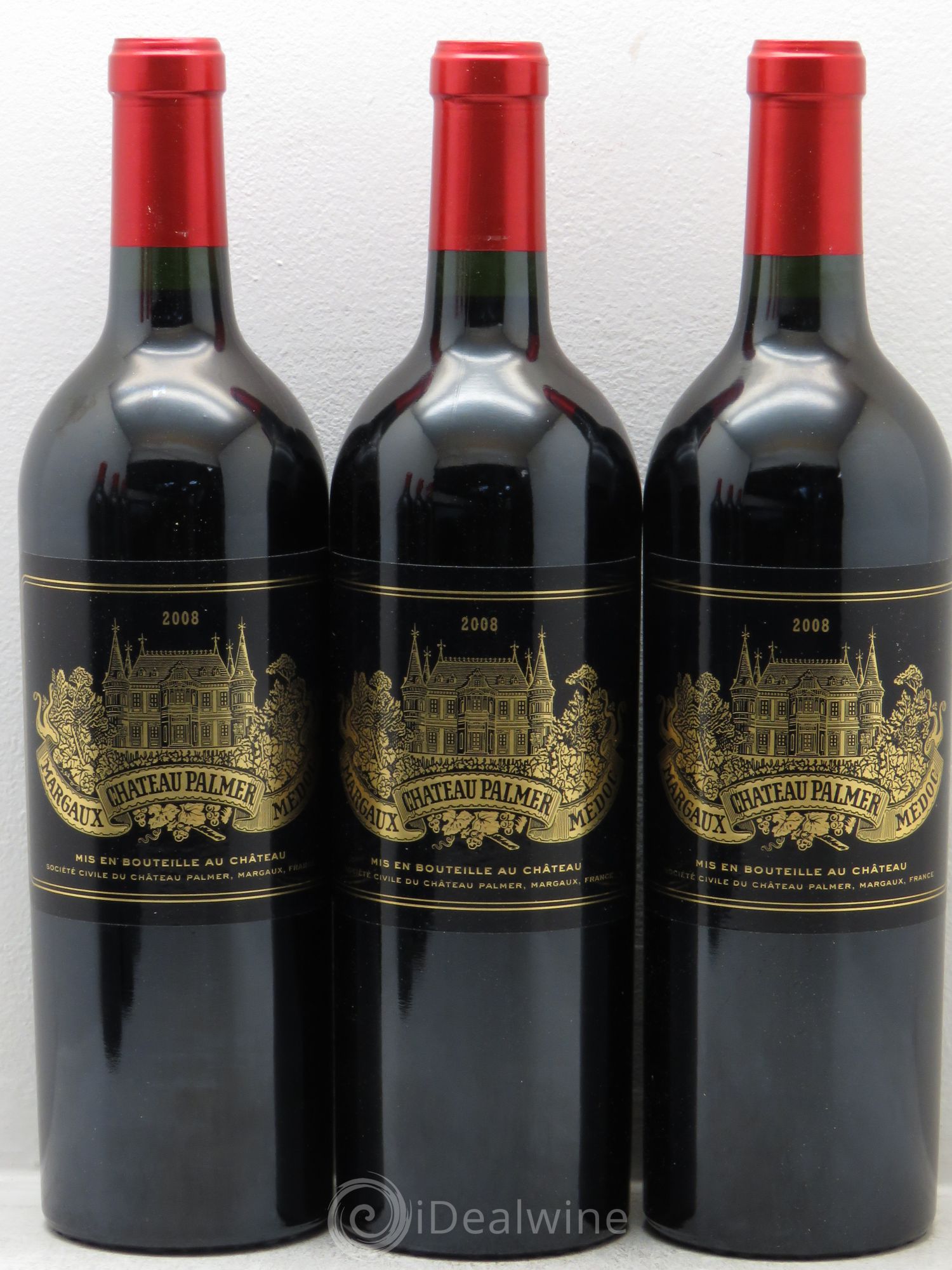 Château Palmer 3ème Grand Cru Classé 2008 - Lot de 12 bouteilles - 3