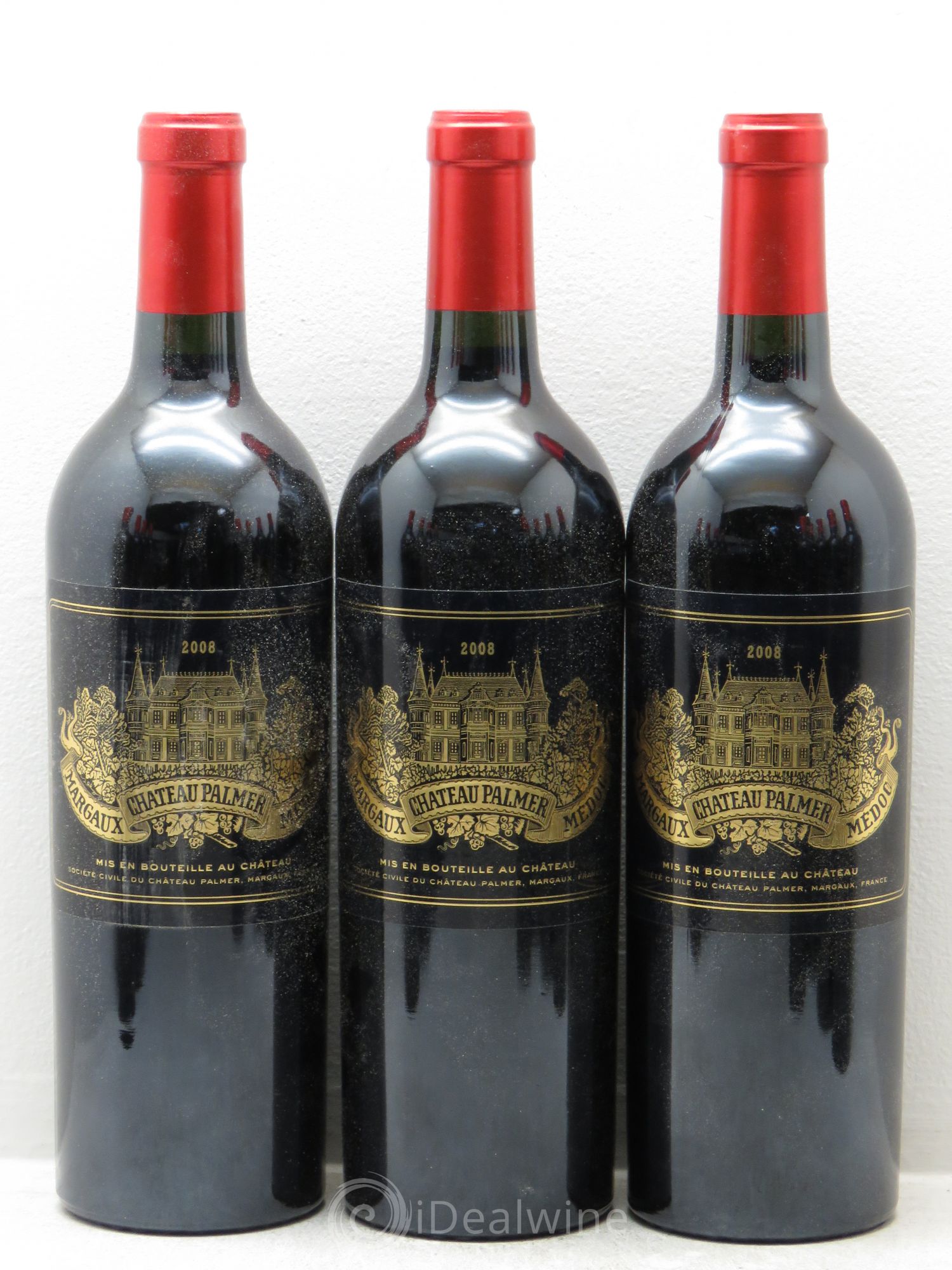 Château Palmer 3ème Grand Cru Classé 2008 - Lot de 12 bouteilles - 1