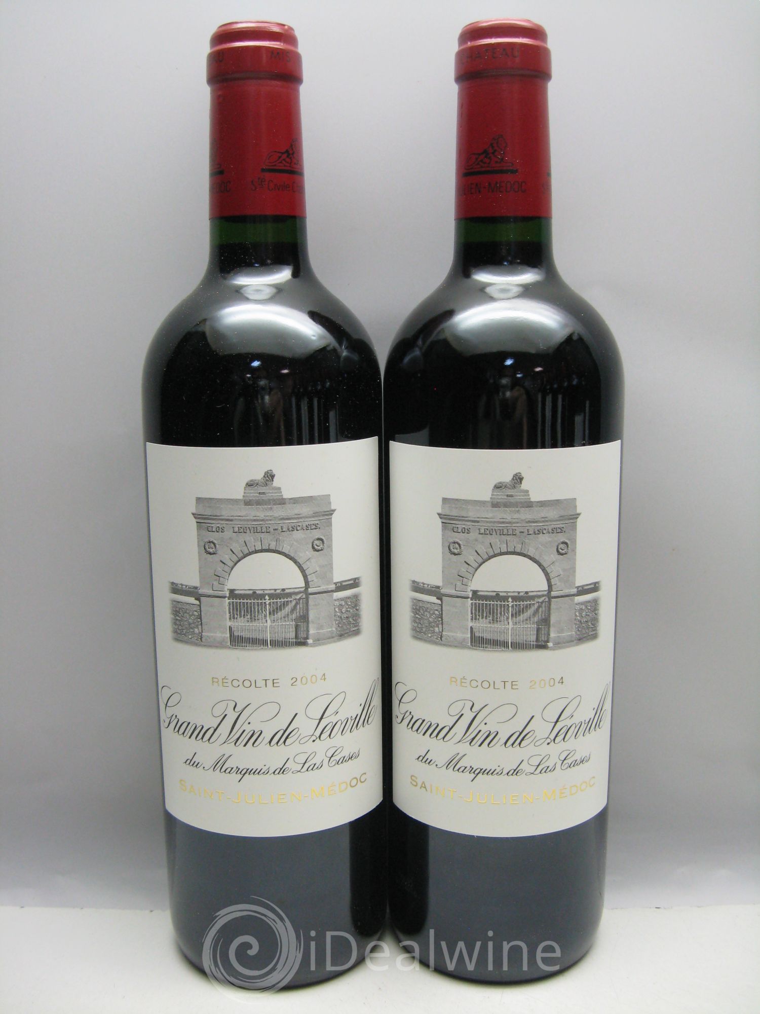 Château Léoville Las Cases 2ème Grand Cru Classé 2004 - Lot de 12 bouteilles - 0