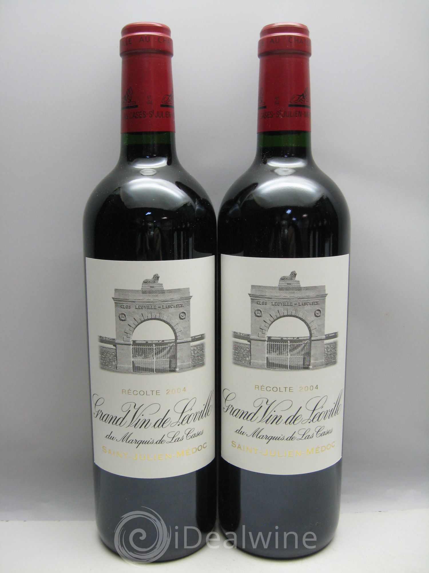 Château Léoville Las Cases 2ème Grand Cru Classé 2004 - Lot de 12 bouteilles - 1