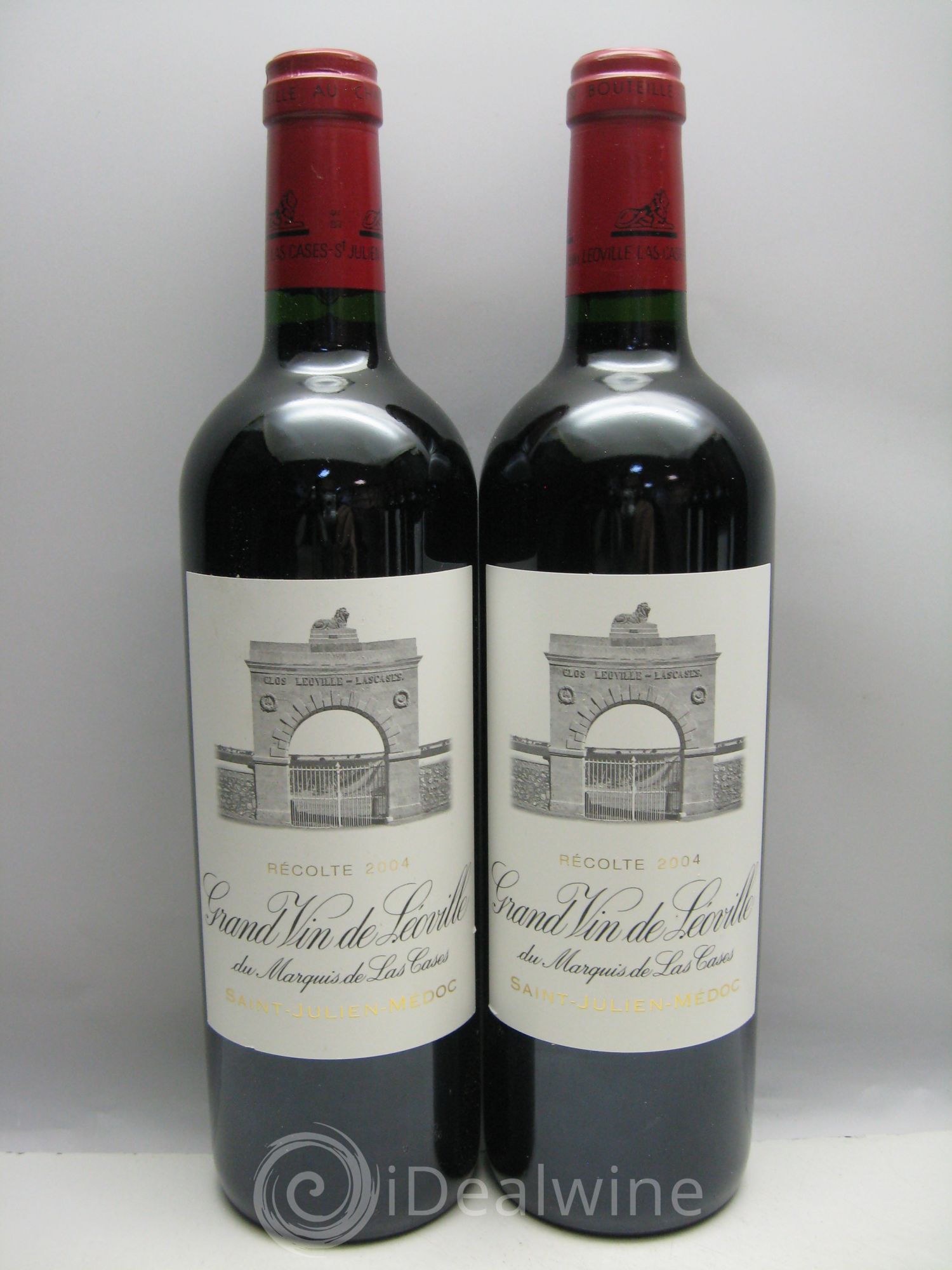Château Léoville Las Cases 2ème Grand Cru Classé 2004 - Lot de 12 bouteilles - 2