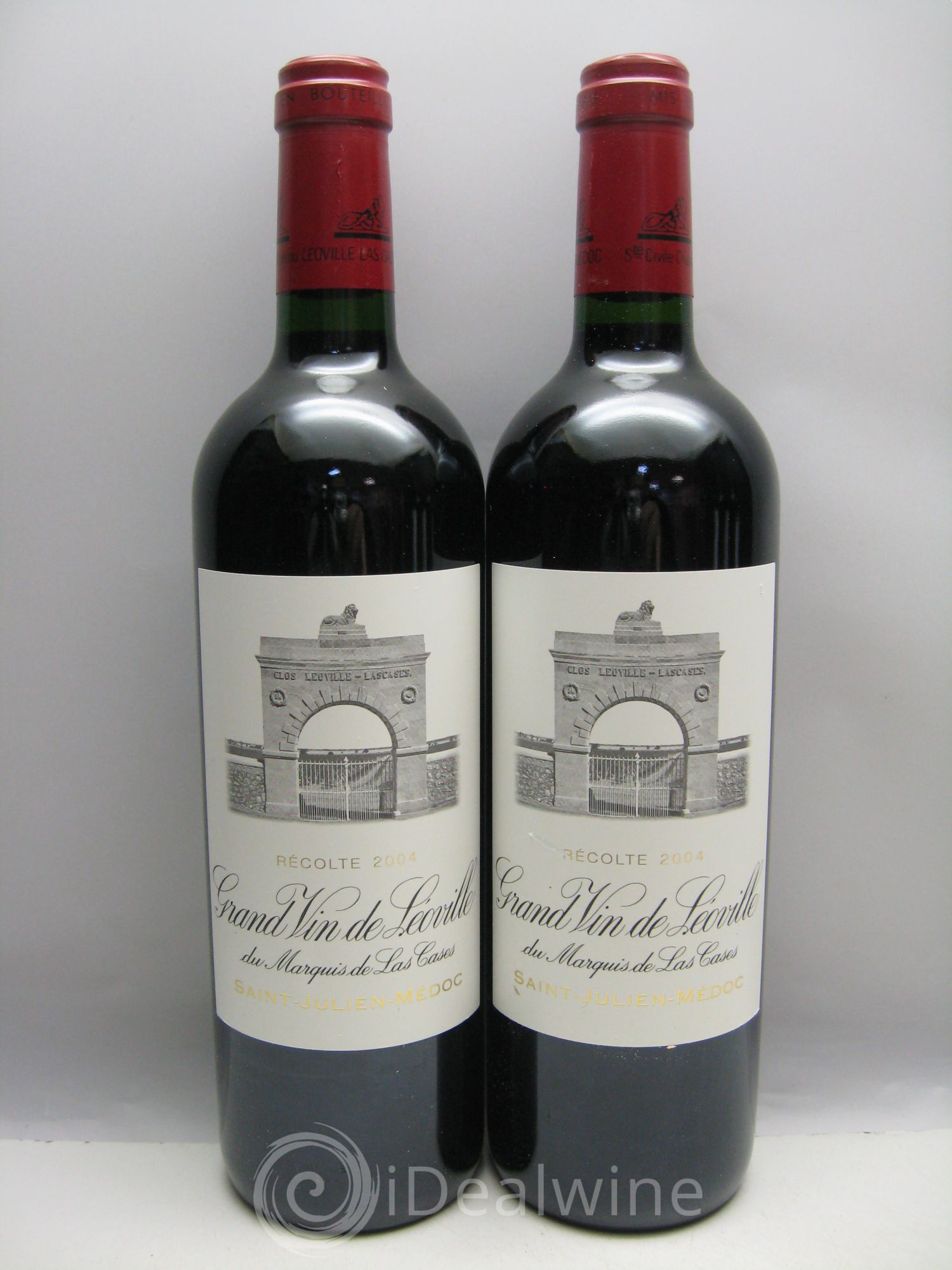 Château Léoville Las Cases 2ème Grand Cru Classé 2004 - Lot de 12 bouteilles - 4
