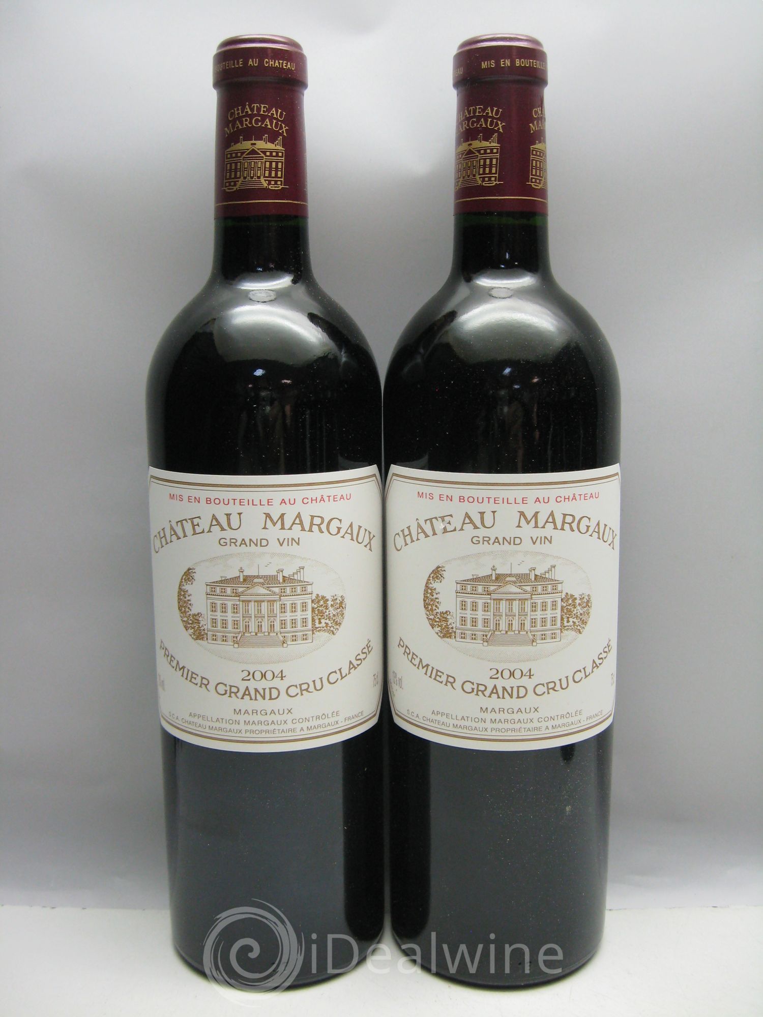 Château Margaux 1er Grand Cru Classé 2004 - Lot de 12 bouteilles - 0