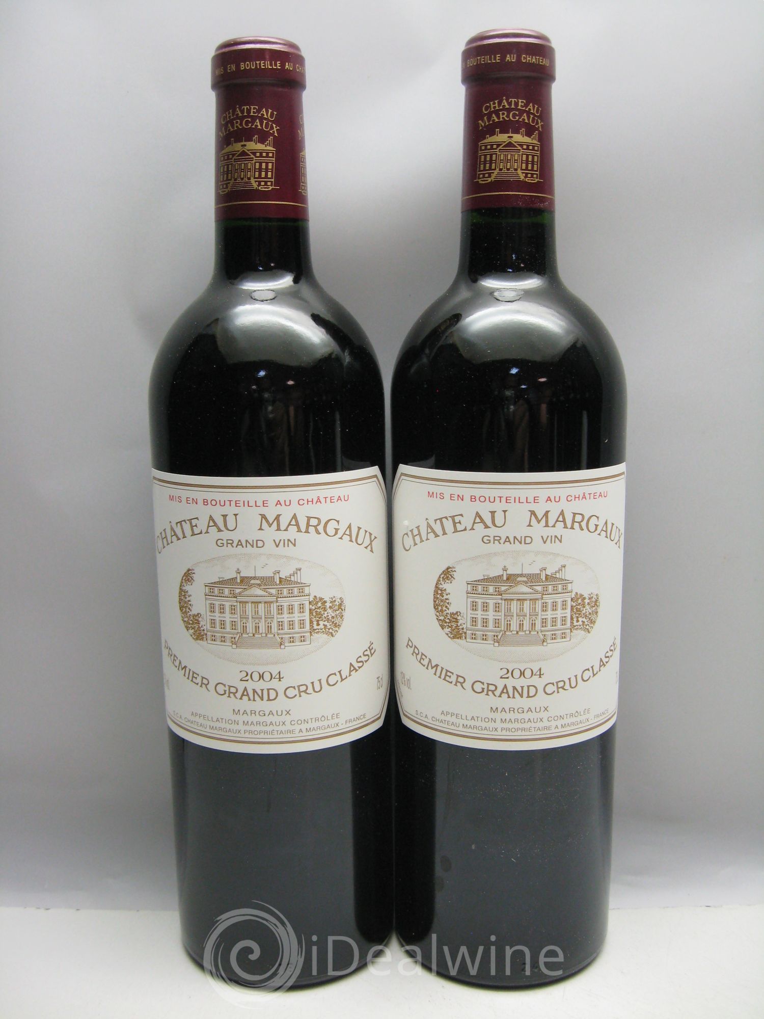 Château Margaux 1er Grand Cru Classé 2004 - Lot de 12 bouteilles - 1