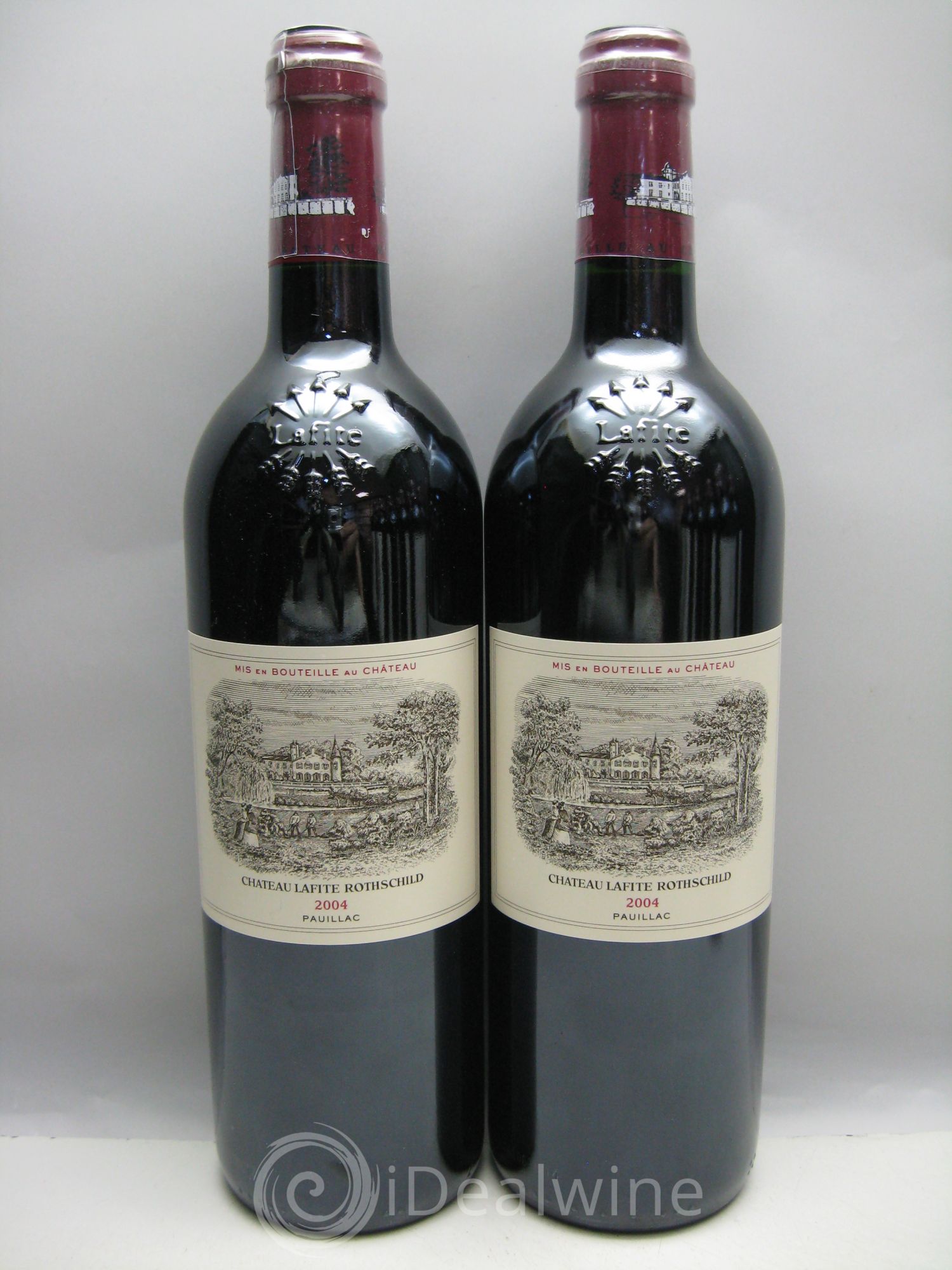Château Lafite Rothschild 1er Grand Cru Classé 2004 - Lot de 12 bouteilles - 0