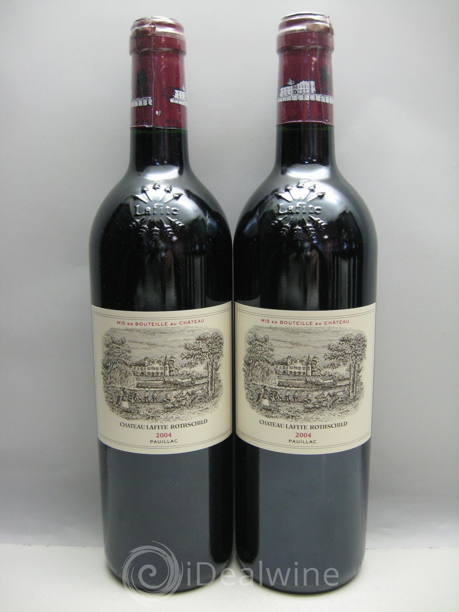 Château Lafite Rothschild 1er Grand Cru Classé 2004 - Lot de 12 bouteilles - 2