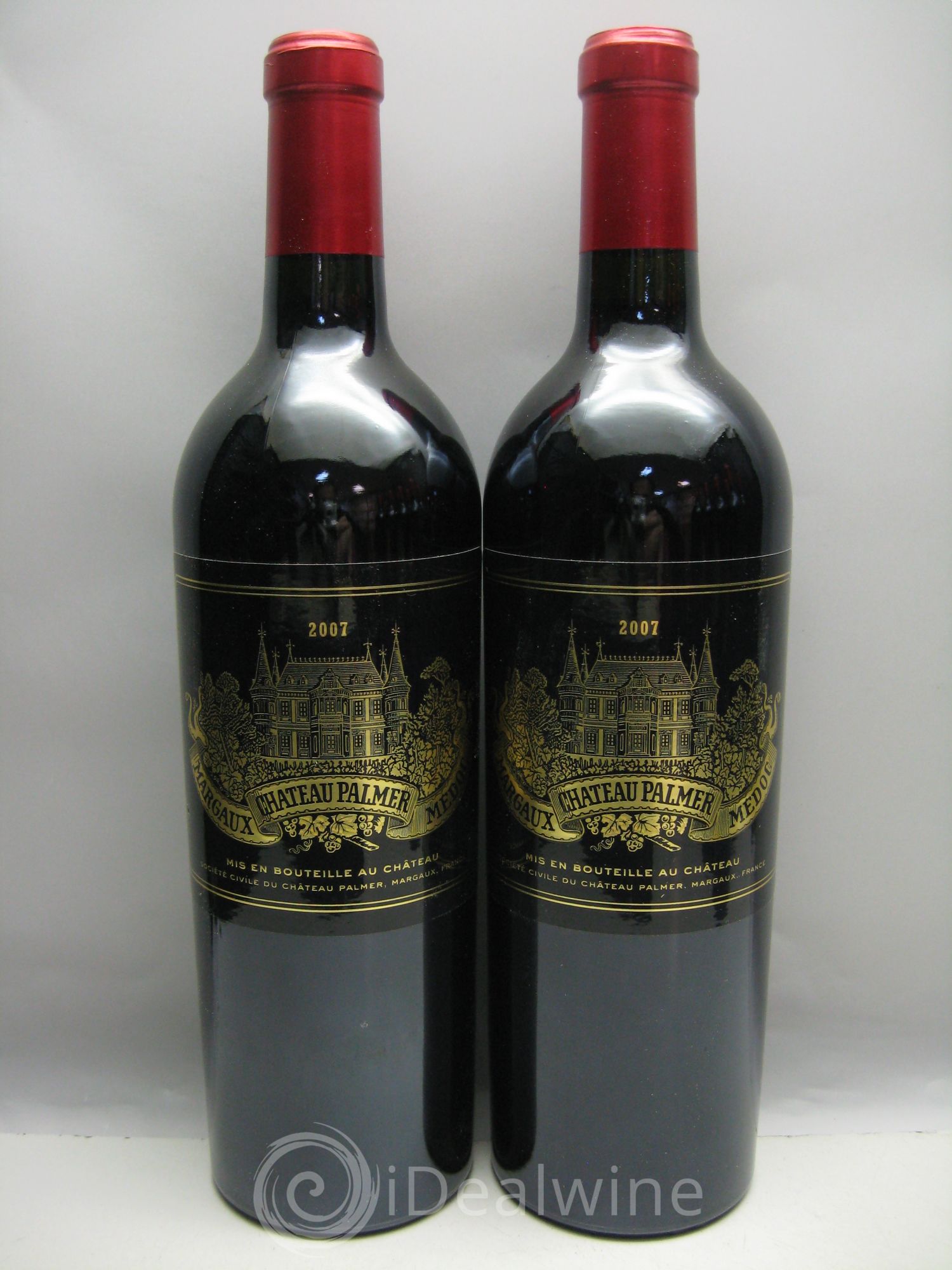 Château Palmer 3ème Grand Cru Classé 2007 - Lot de 12 bouteilles - 1