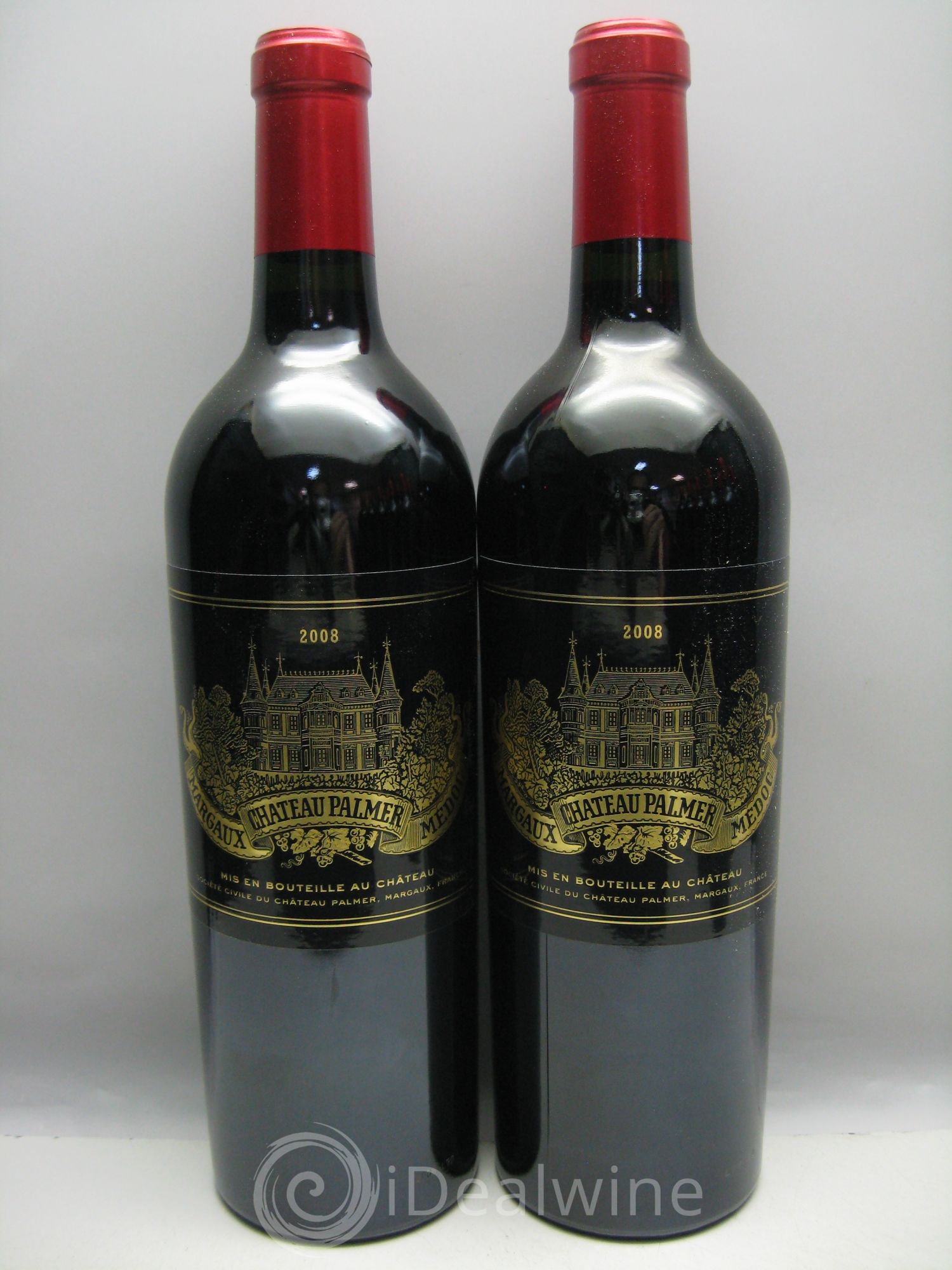 Château Palmer 3ème Grand Cru Classé 2008 - Lot de 12 bouteilles - 0