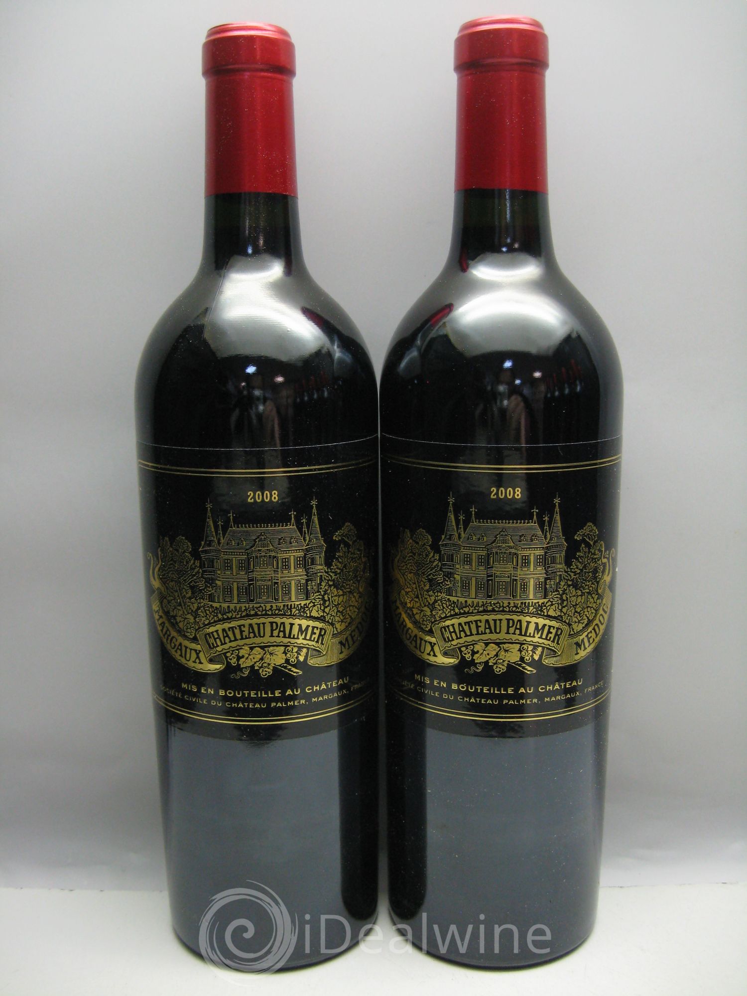 Château Palmer 3ème Grand Cru Classé 2008 - Lot de 12 bouteilles - 1