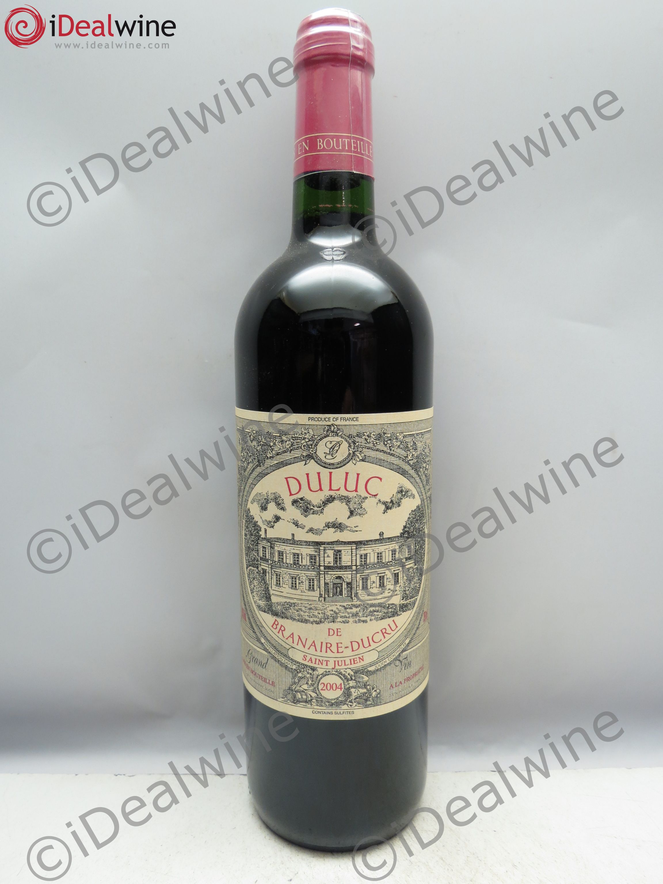 Duluc de Branaire Second Vin 2004 - Lot de 12 bouteilles - 0