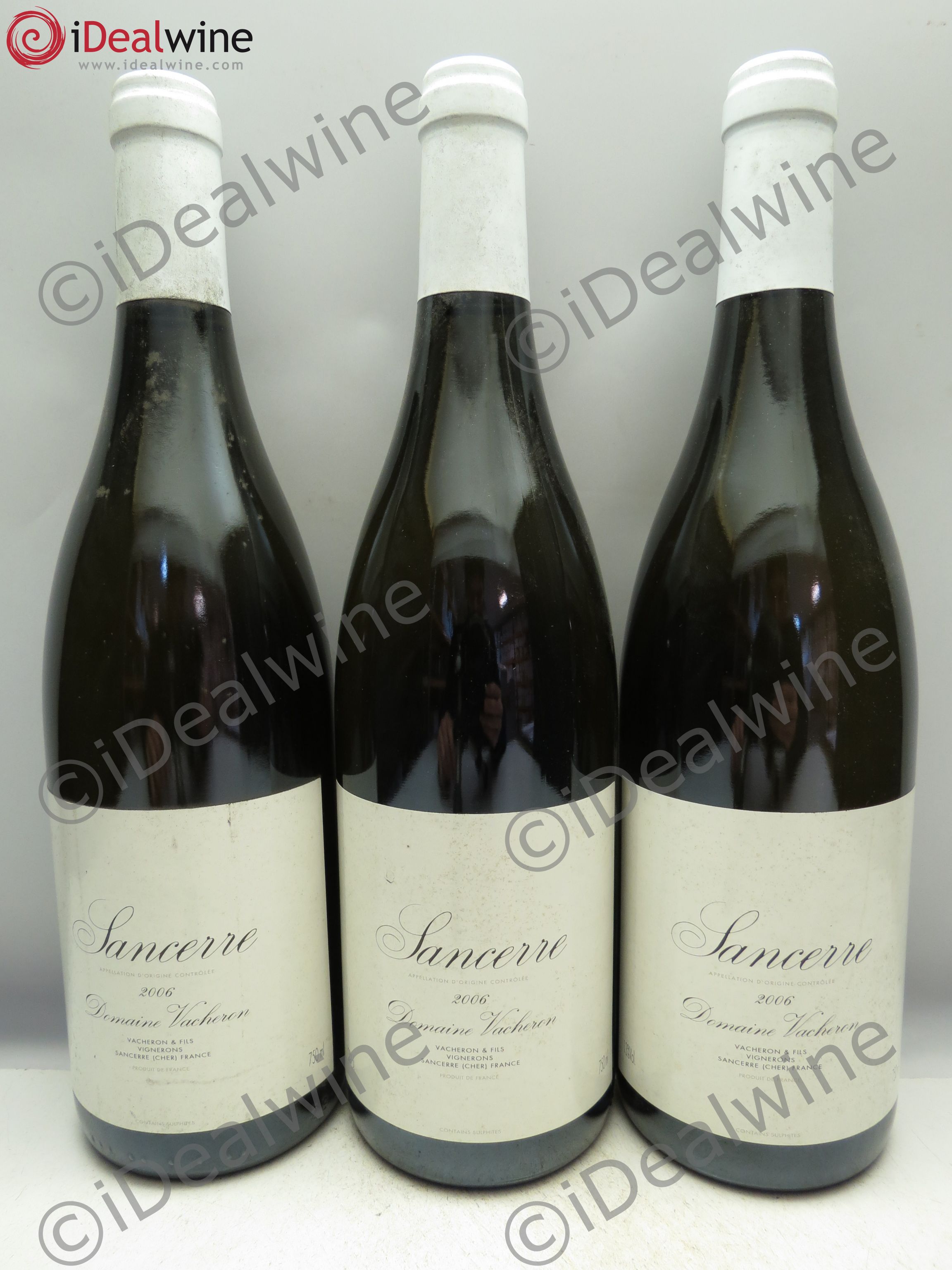 Sancerre Vacheron 2006 - Posten von 3 Flaschen - 0