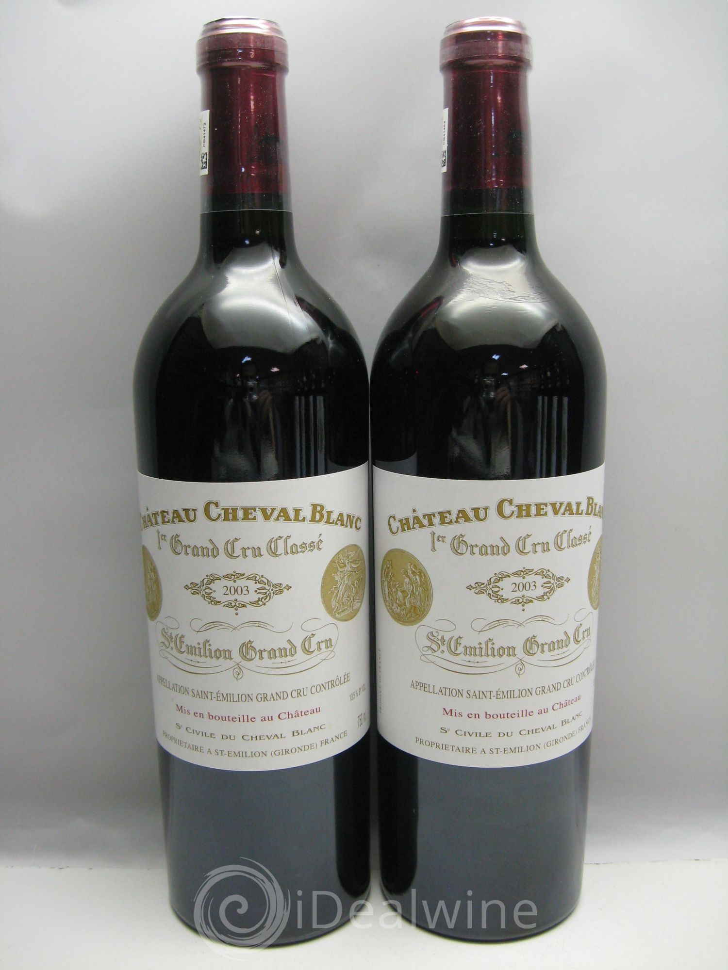 Château Cheval Blanc 1er Grand Cru Classé A 2003 - Lot de 12 bouteilles - 3