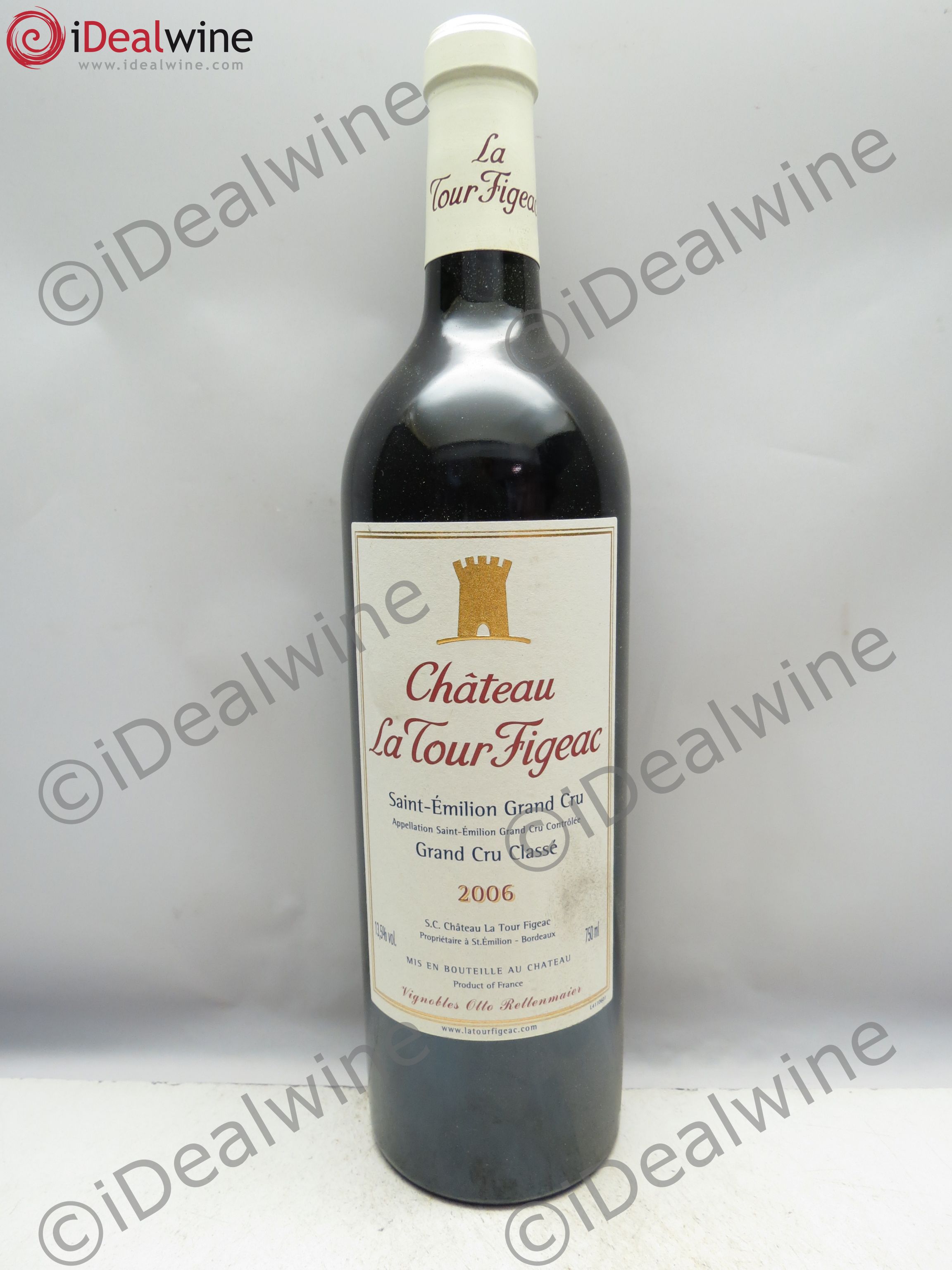 Château la Tour Figeac Grand Cru Classé 2006 - Lot de 6 bouteilles - 0