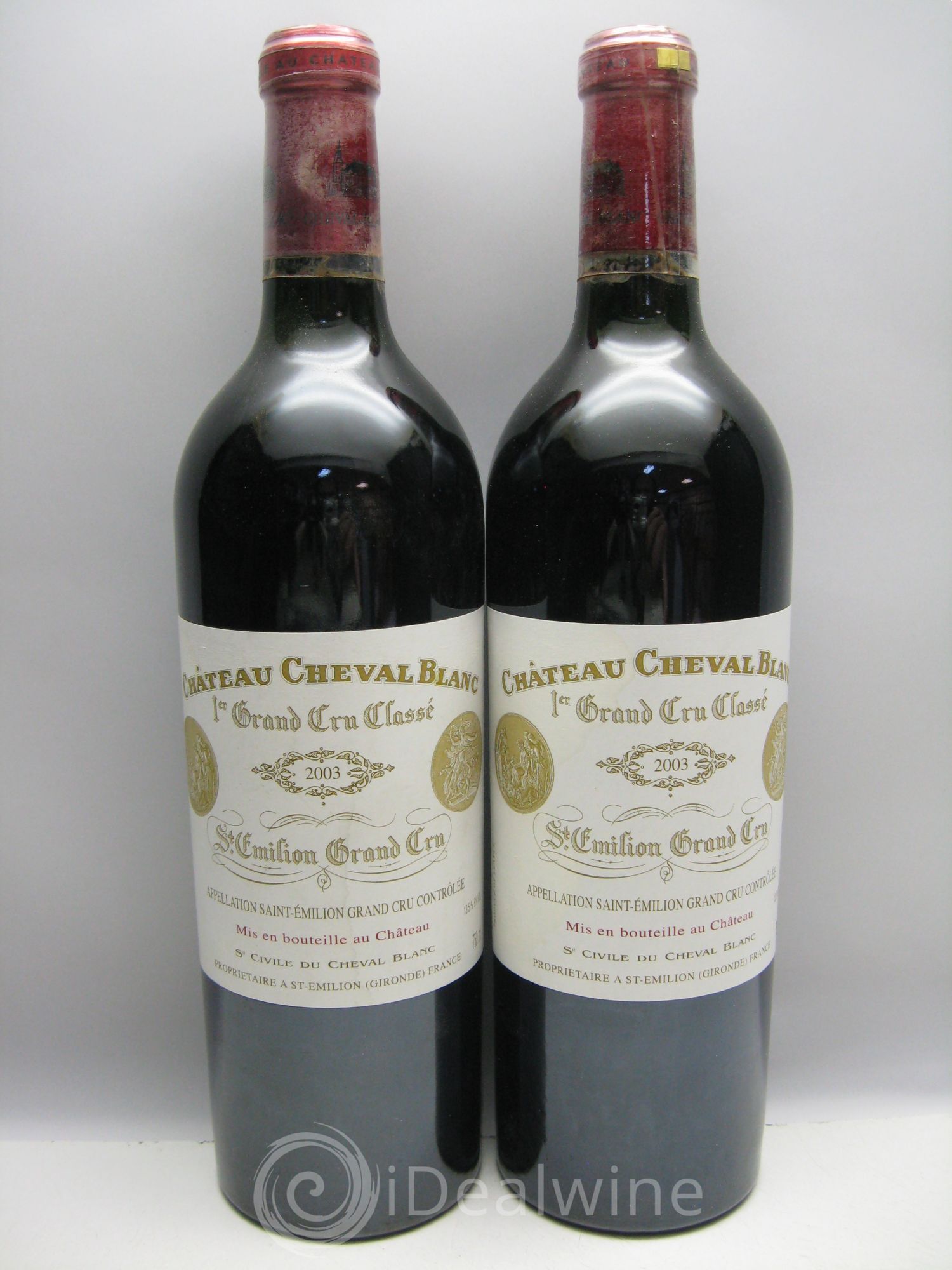 Château Cheval Blanc 1er Grand Cru Classé A 2003 - Lot de 12 bouteilles - 5