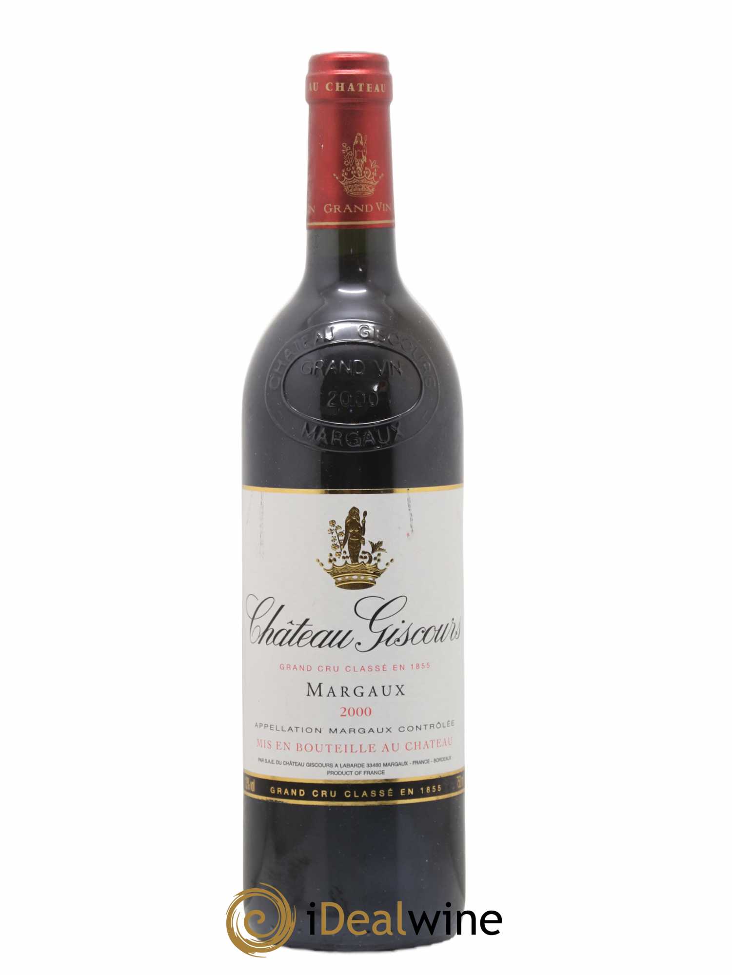 Château Giscours 3ème Grand Cru Classé 2000 - Lot de 1 bouteille - 0