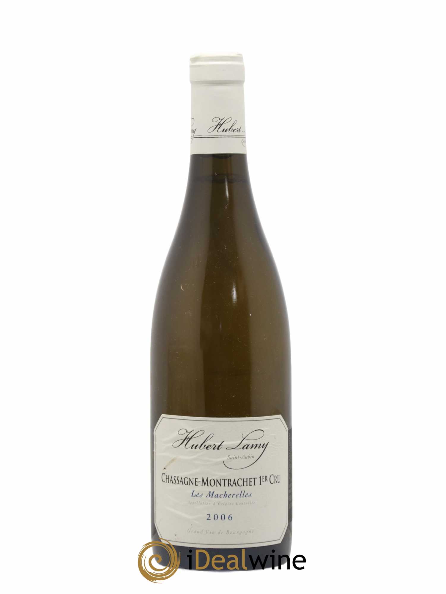 Chassagne-Montrachet 1er Cru Les Macherelles Hubert Lamy 2006 - Lot de 1 bouteille - 0