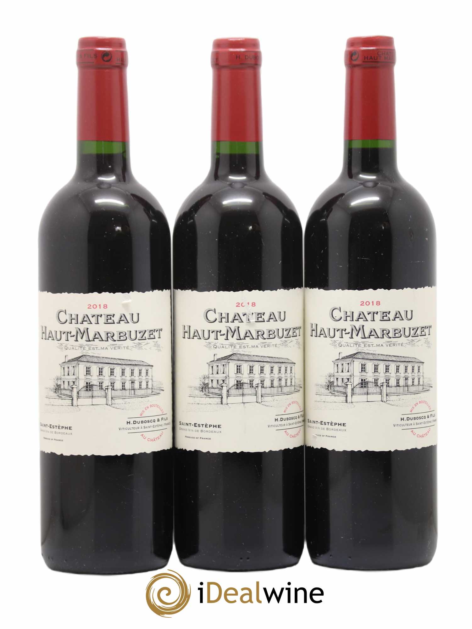 Château Haut Marbuzet 2018 - Lot de 6 bouteilles - 2