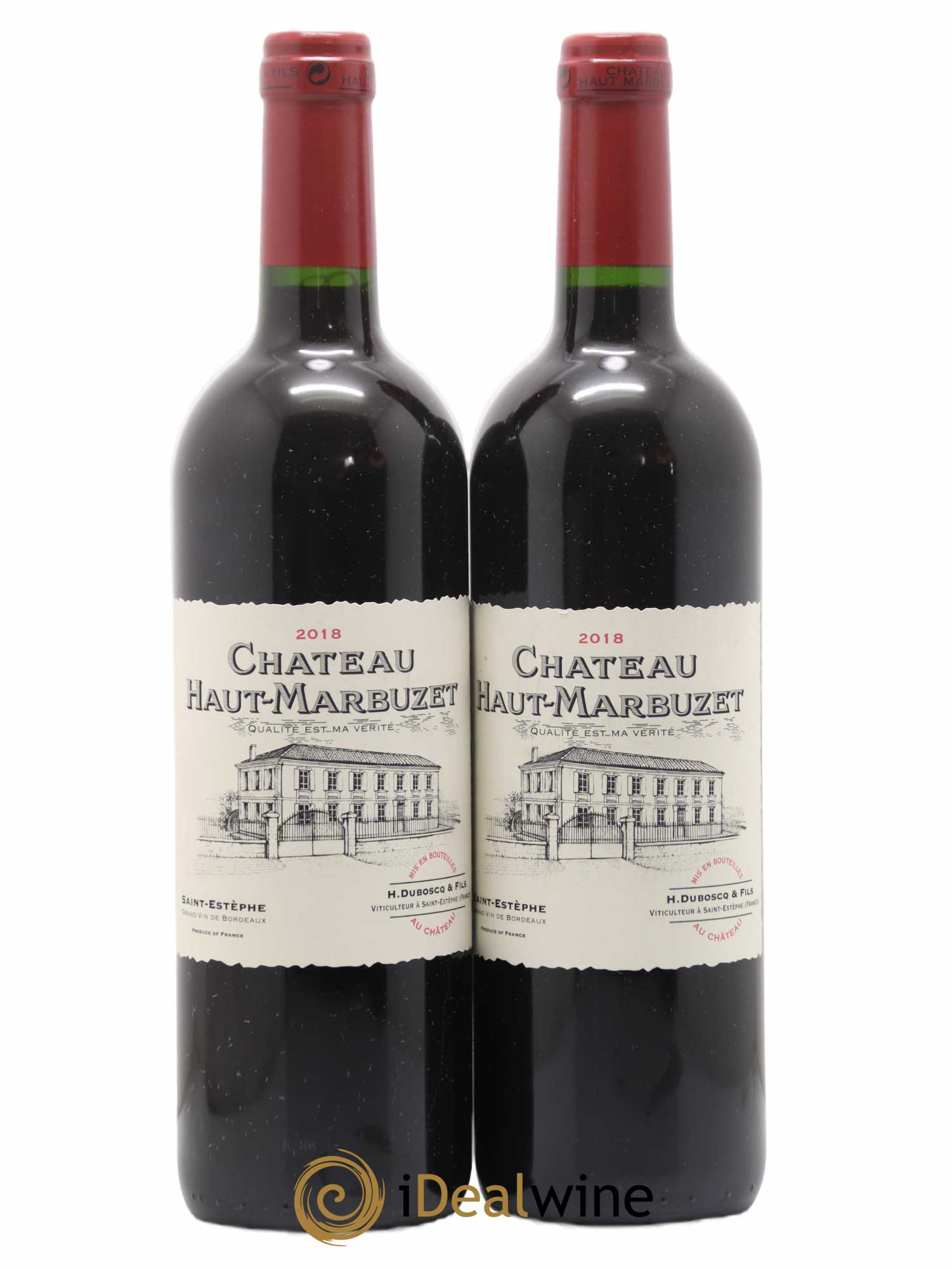Château Haut Marbuzet 2018 - Lot de 2 bouteilles - 0