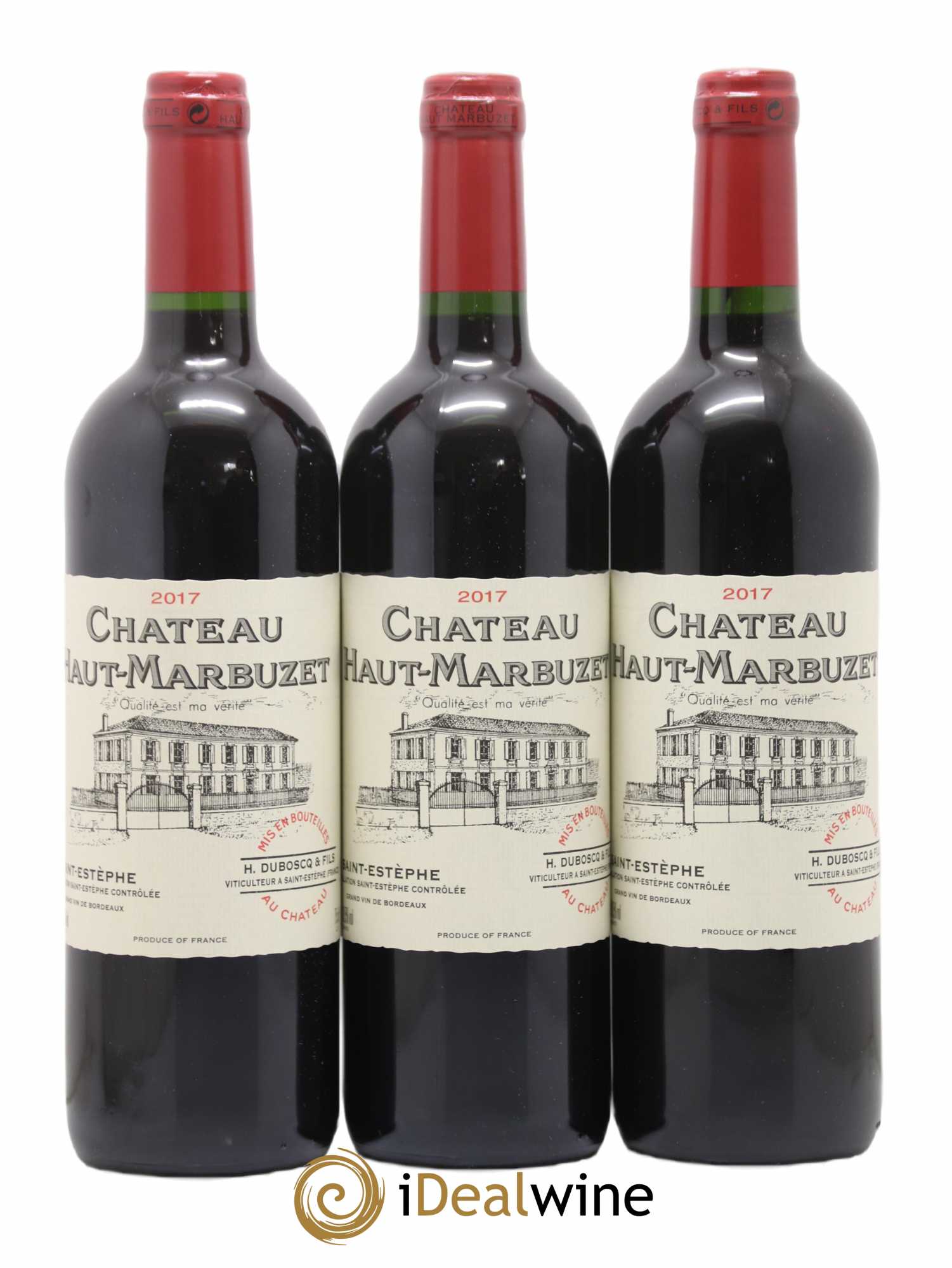 Château Haut Marbuzet 2017 - Lot de 6 bouteilles - 2