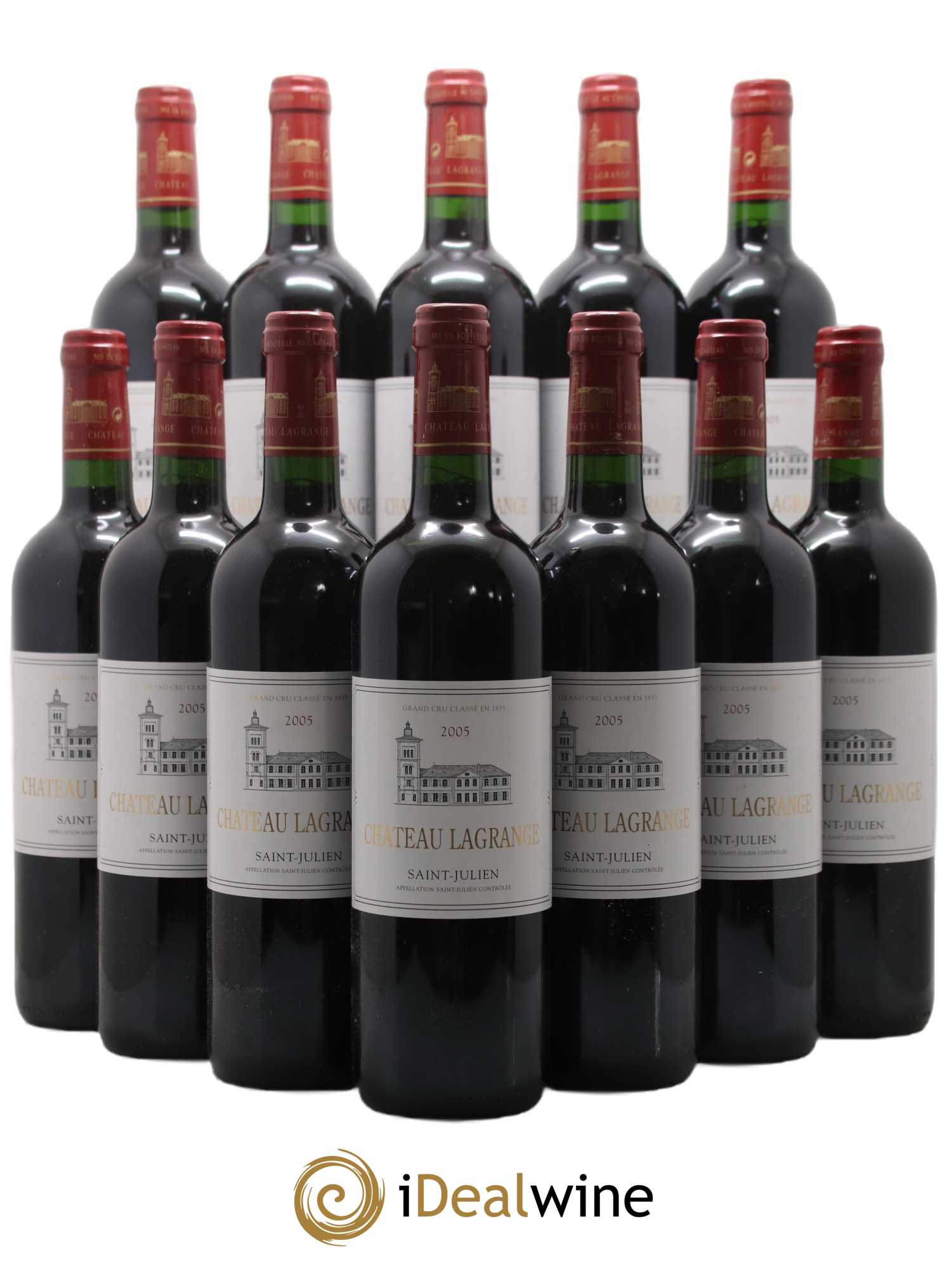 Château Lagrange 3ème Grand Cru Classé 2005 - Lot de 12 bouteilles - 0