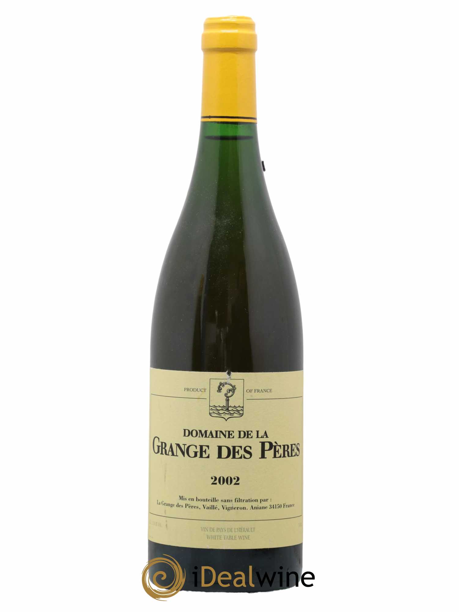 Pays d'Hérault Grange des Pères Laurent Vaillé 2002 - Lot de 1 bouteille - 0