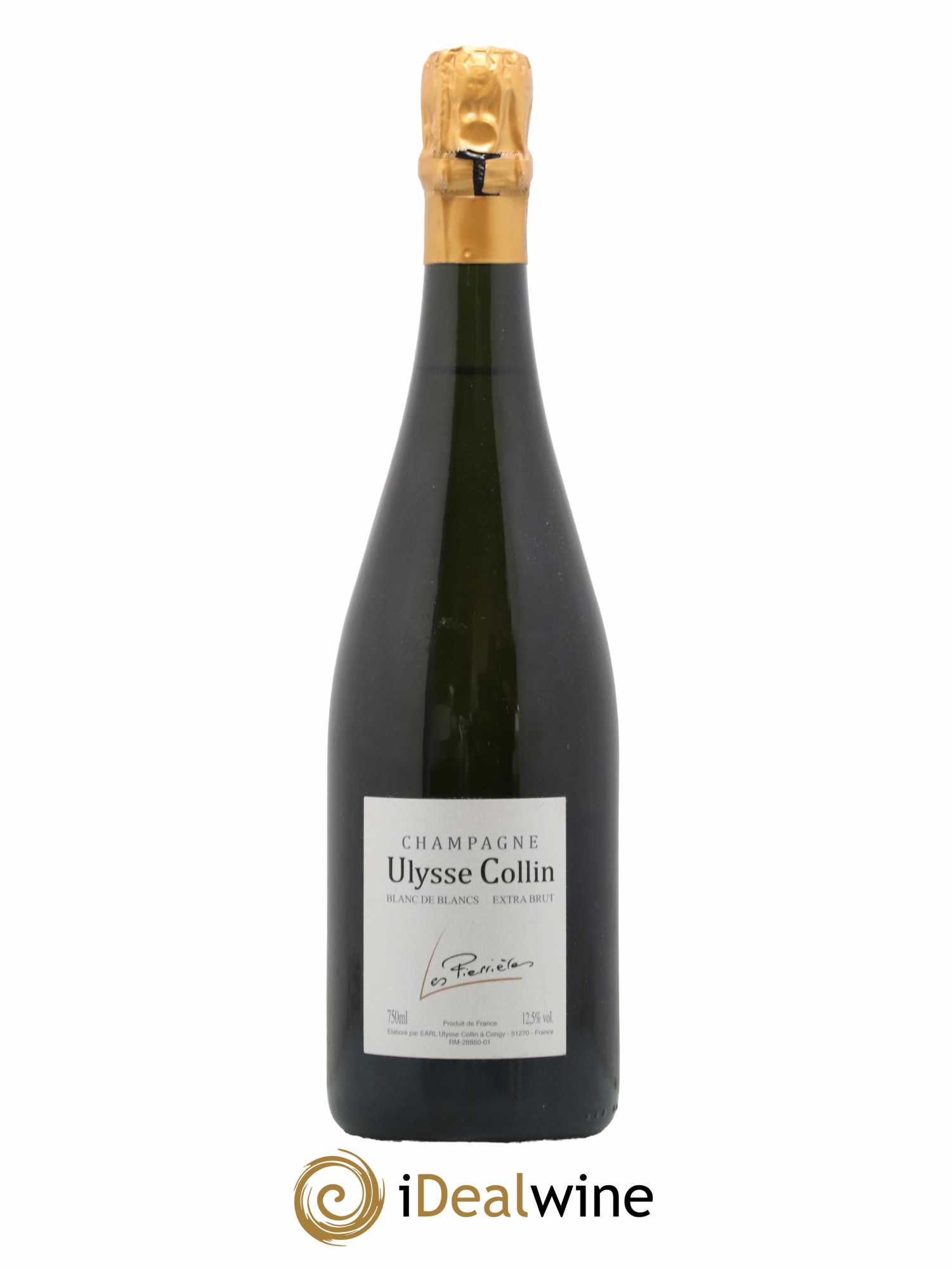 Les Pierrières Blancs de Blancs Extra-Brut Ulysse Collin - Lot de 1 bouteille - 0