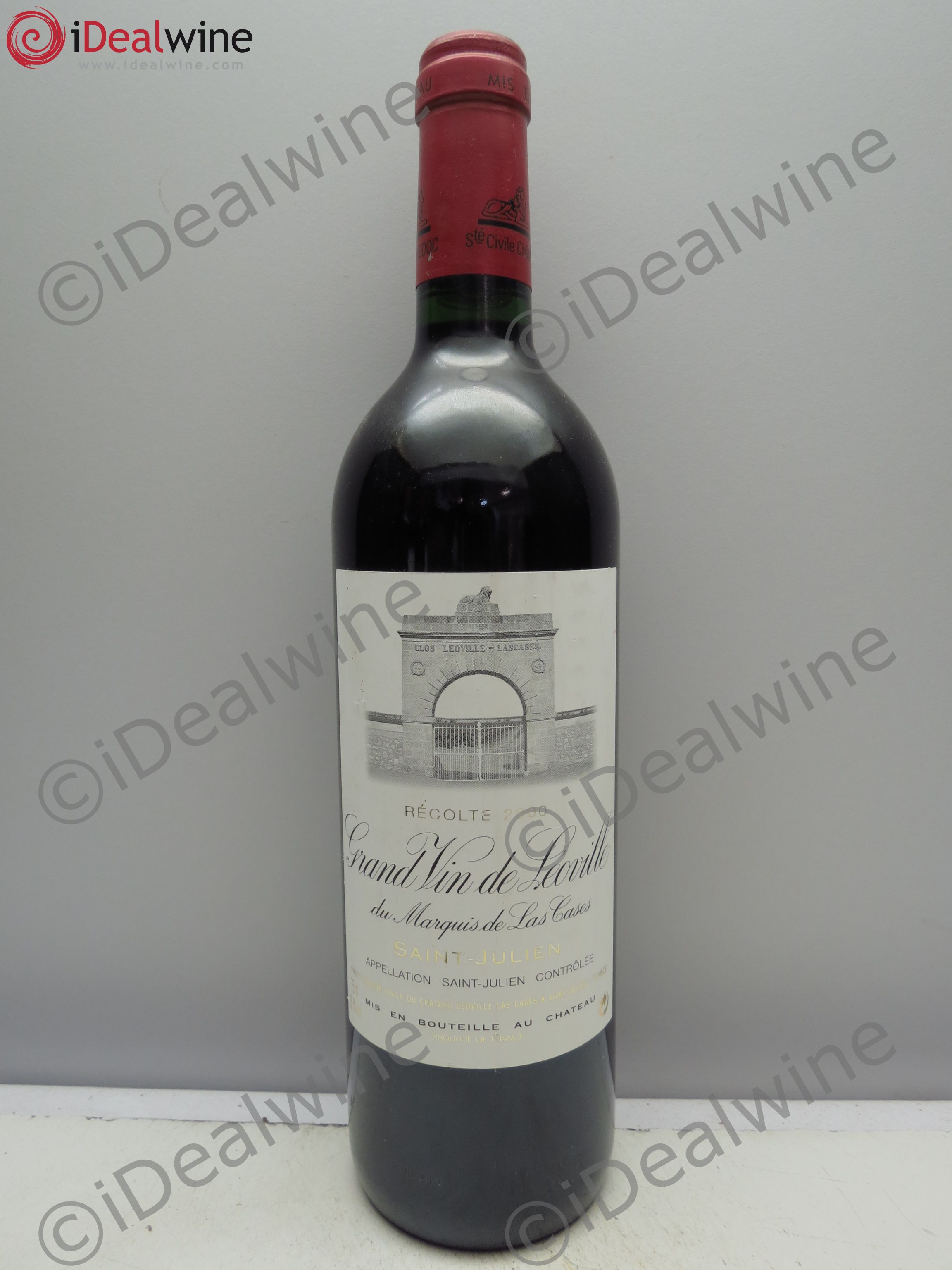 Château Léoville Las Cases 2ème Grand Cru Classé 2000 - Lot de 1 bouteille - 0