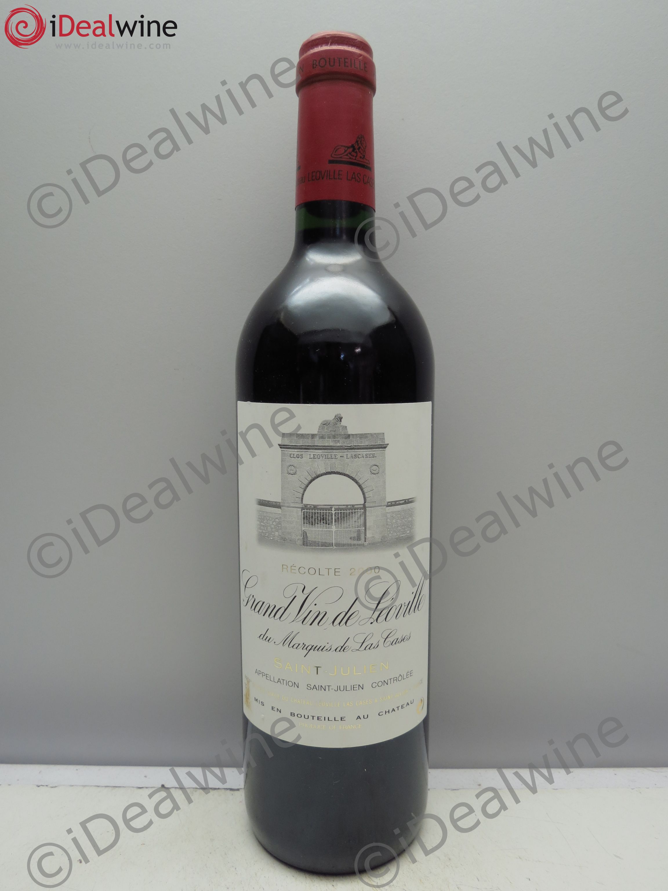 Château Léoville Las Cases 2ème Grand Cru Classé 2000 - Lot de 1 bouteille - 0