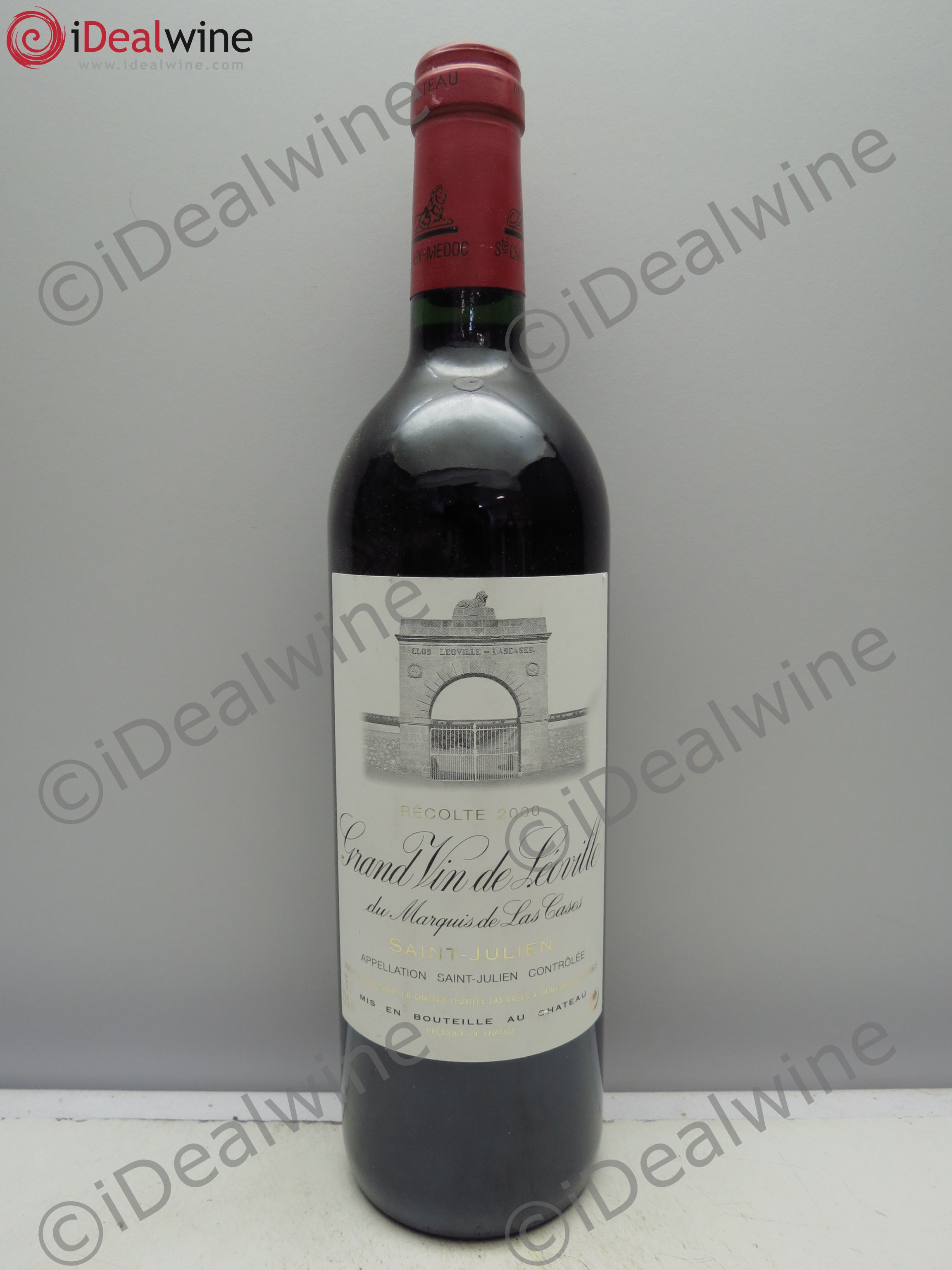 Château Léoville Las Cases 2ème Grand Cru Classé 2000 - Lot de 1 bouteille - 0