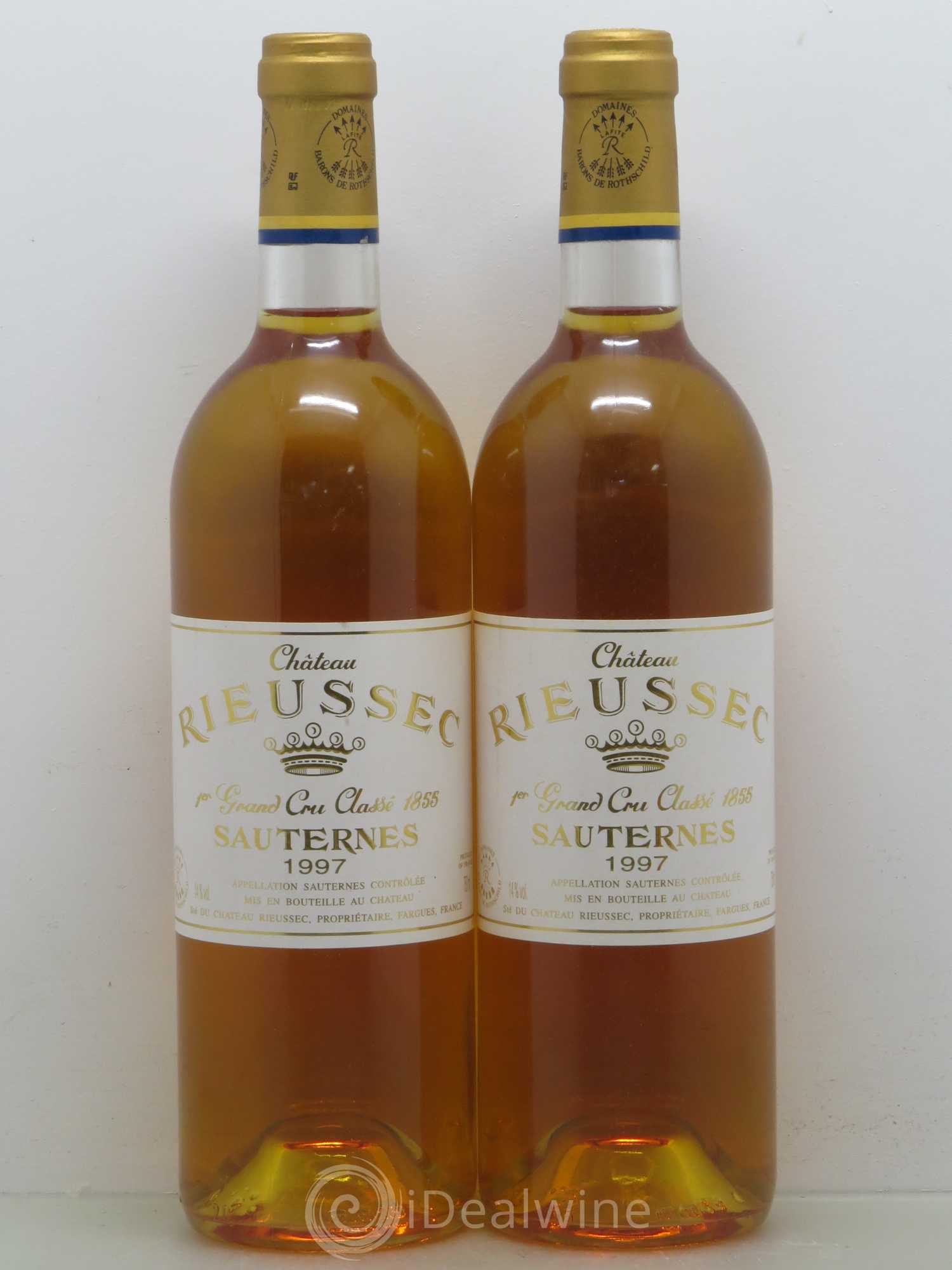 Château Rieussec 1er Grand Cru Classé 1997 - Lotto di 2 bottiglie - 0