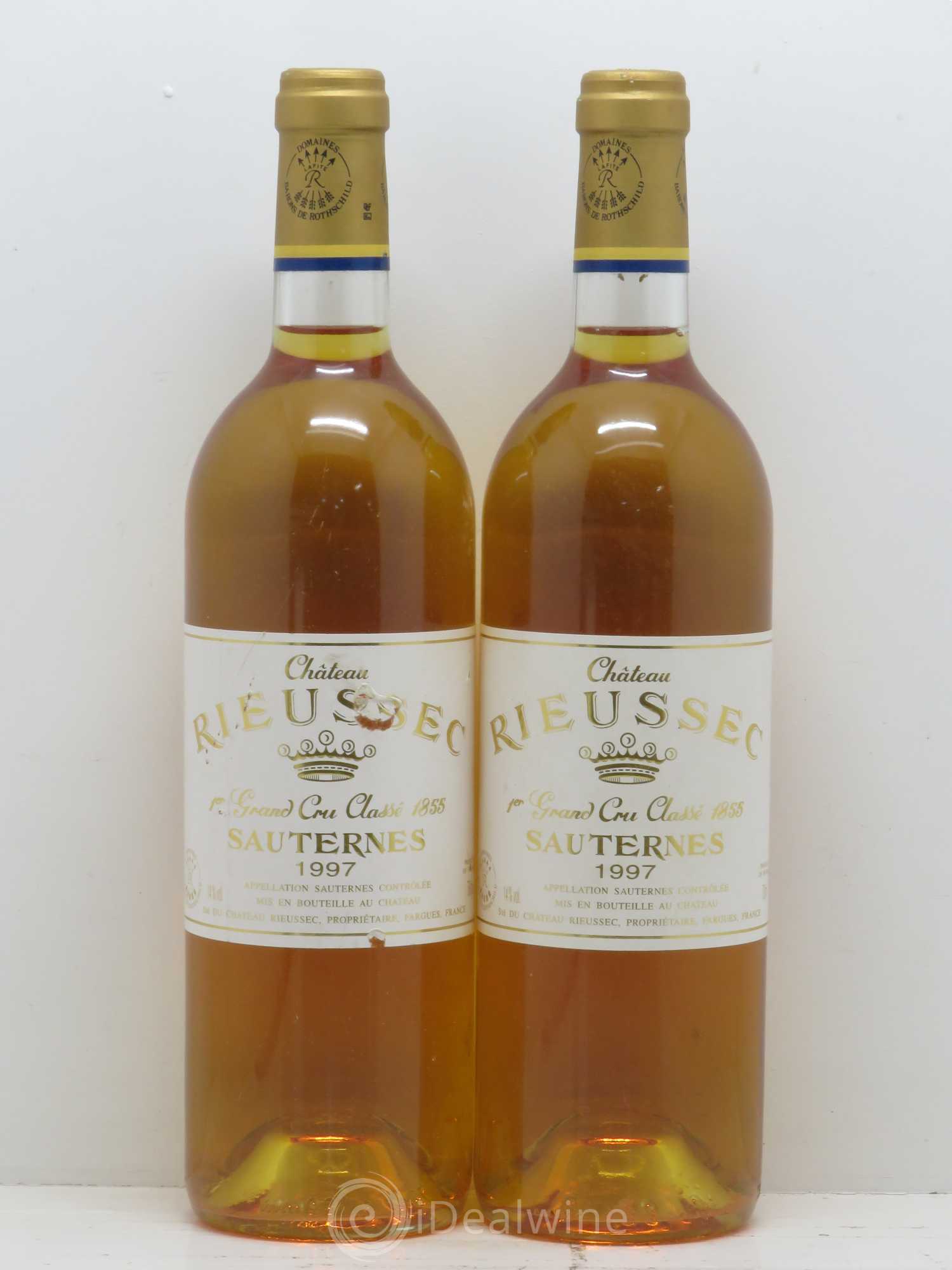 Château Rieussec 1er Grand Cru Classé 1997 - Lotto di 2 bottiglie - 0